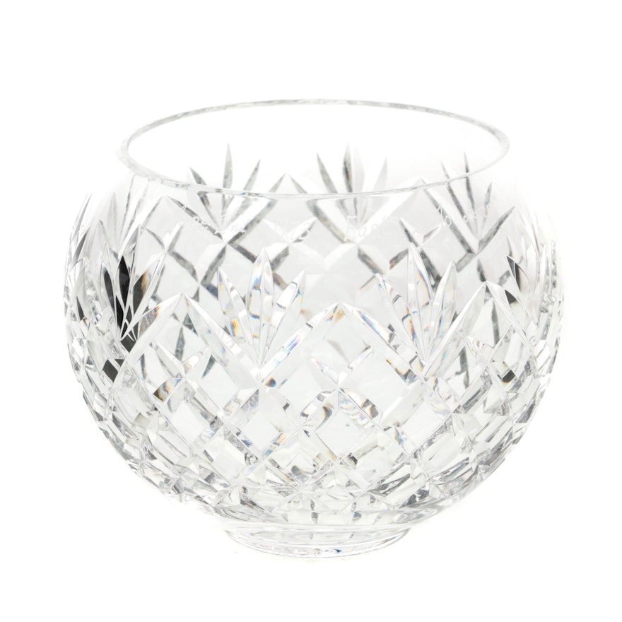 Waterford Crystal "Asbury" Rose Bowl