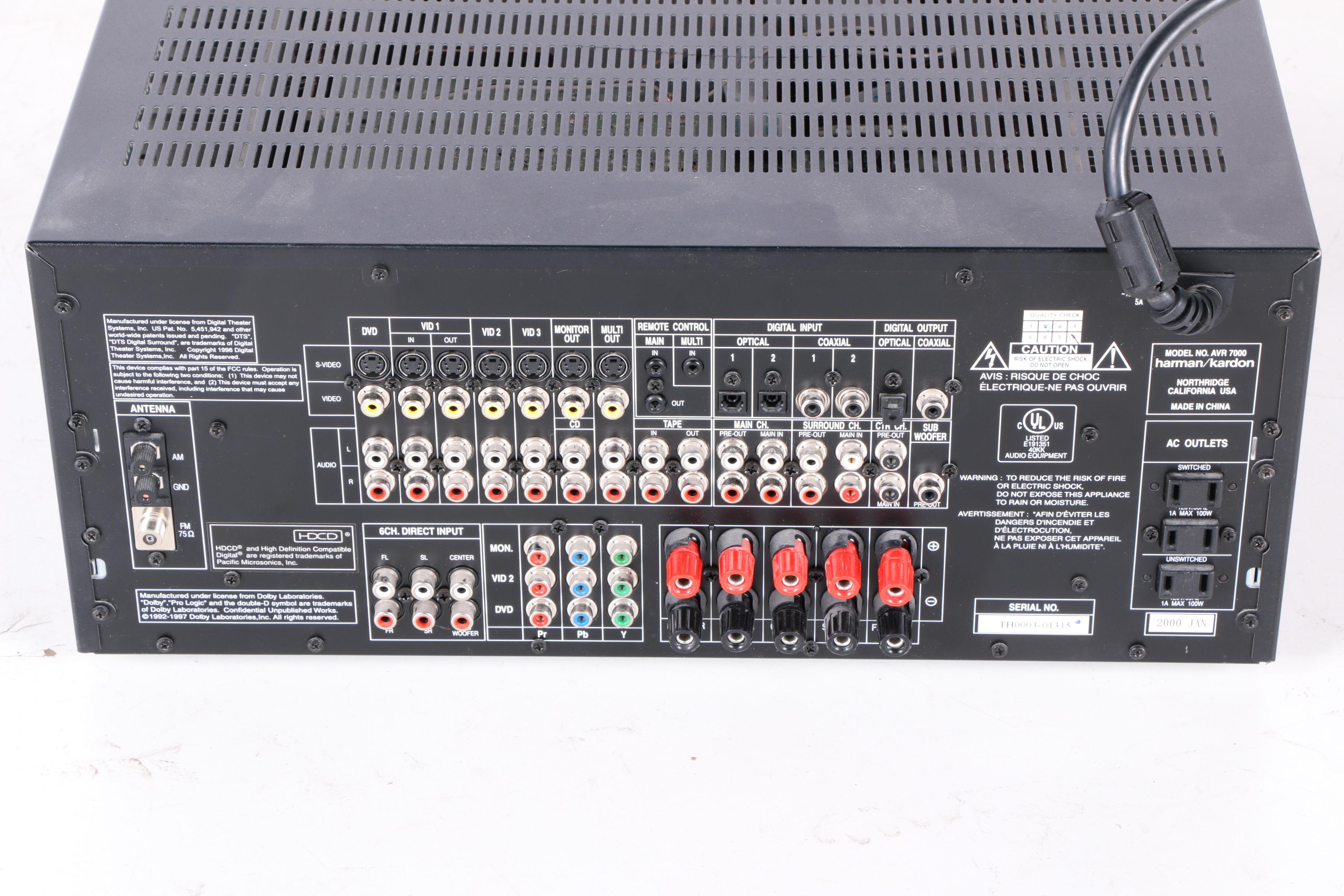 Harman Stereo Receiver