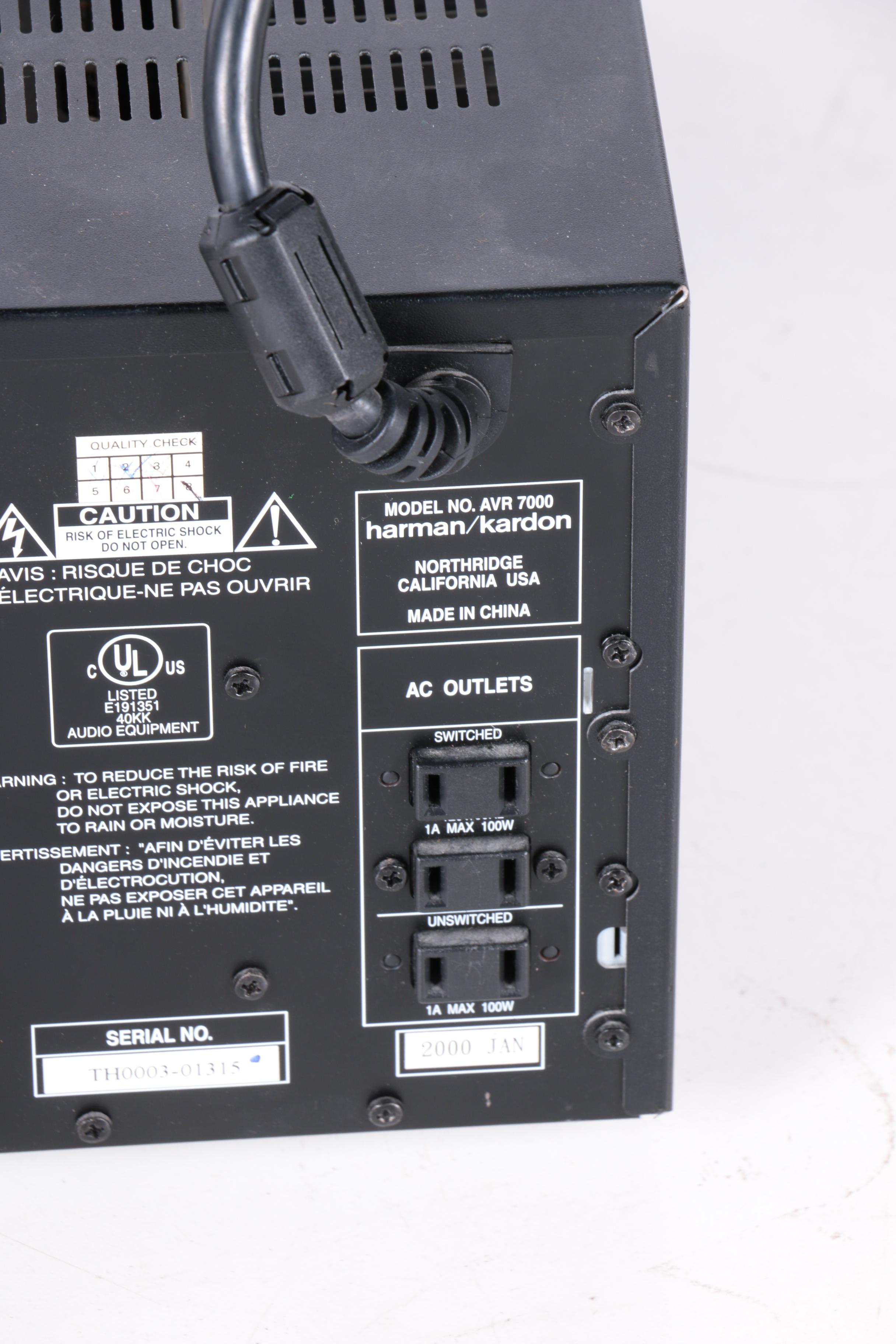 Harman Stereo Receiver