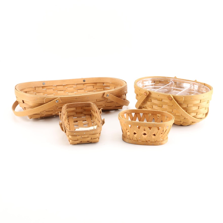 Longaberger Baskets including Bread Baskets and Liners