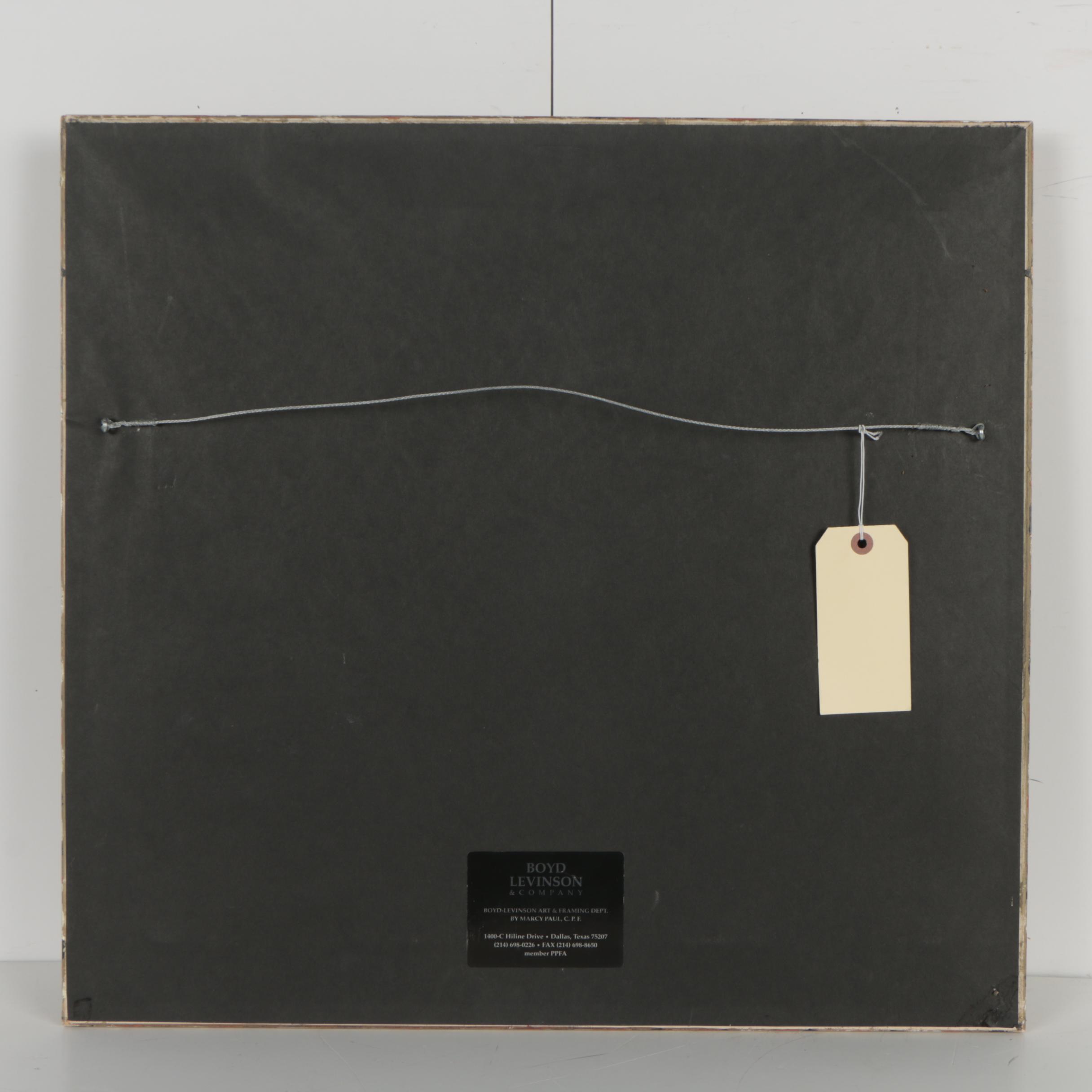 Harry E. Buckley Gouache Painting