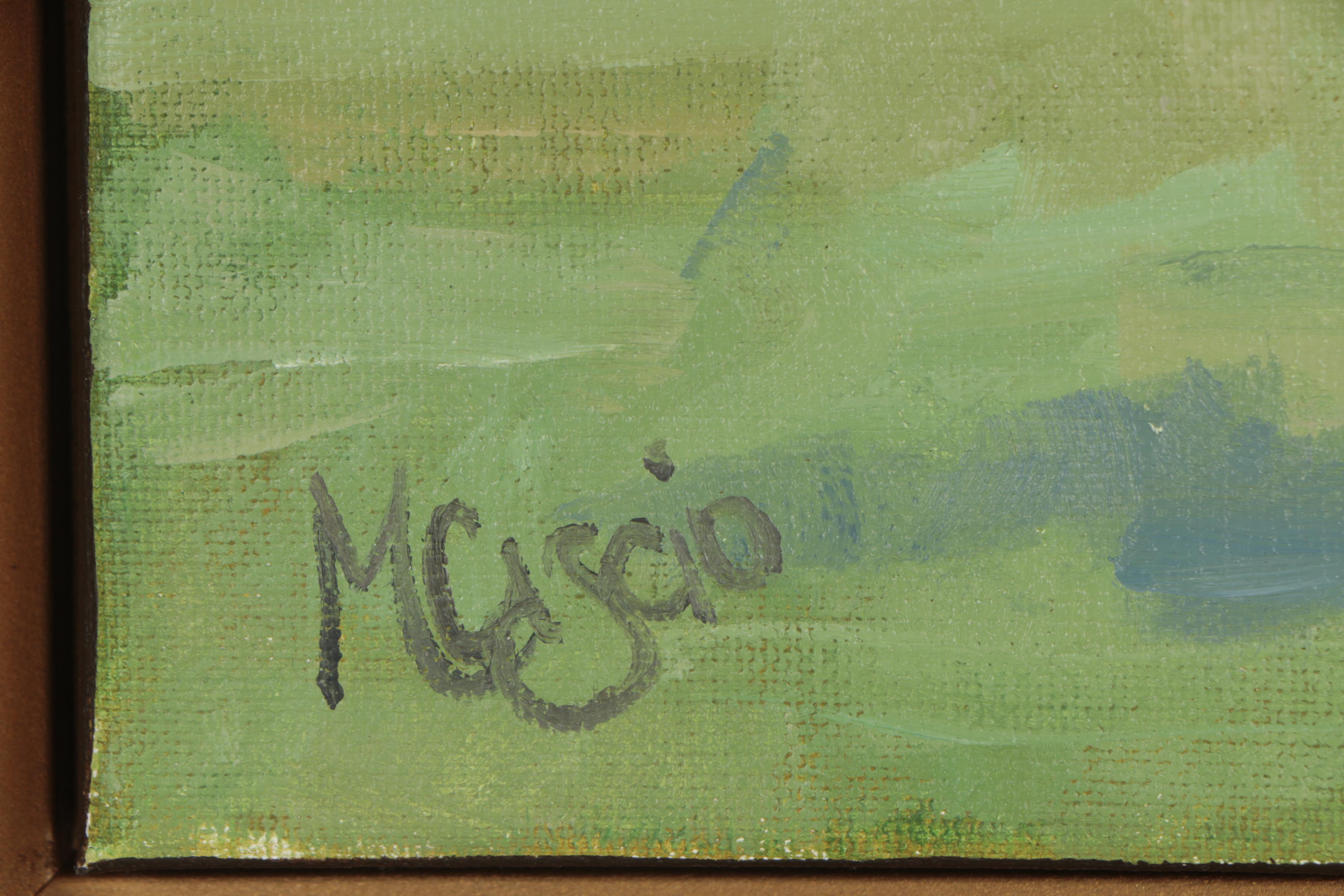 Monica Cascio Oil Painting "Reflecting"