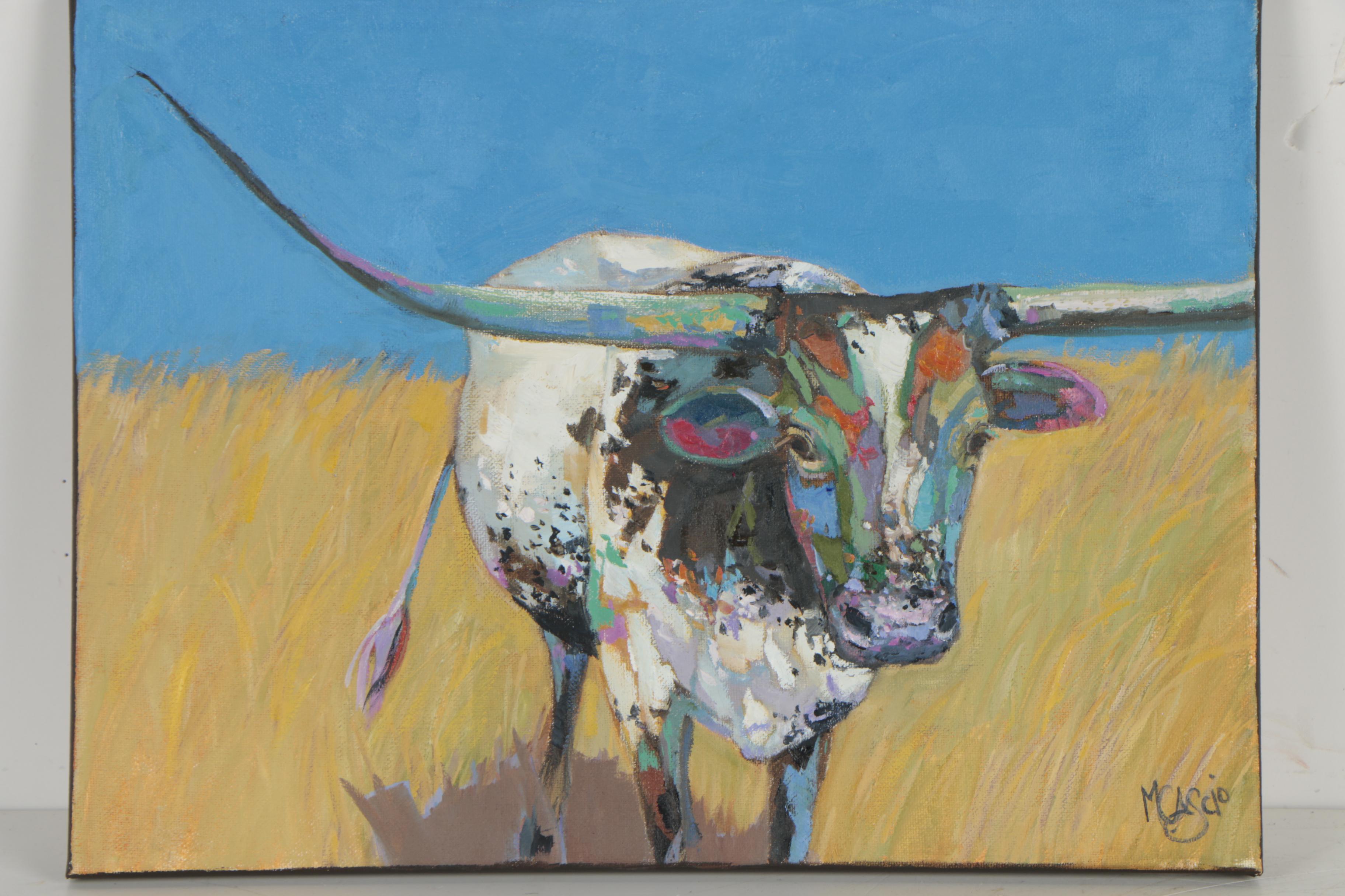 Monica Cascio Oil Painting "Topaz"