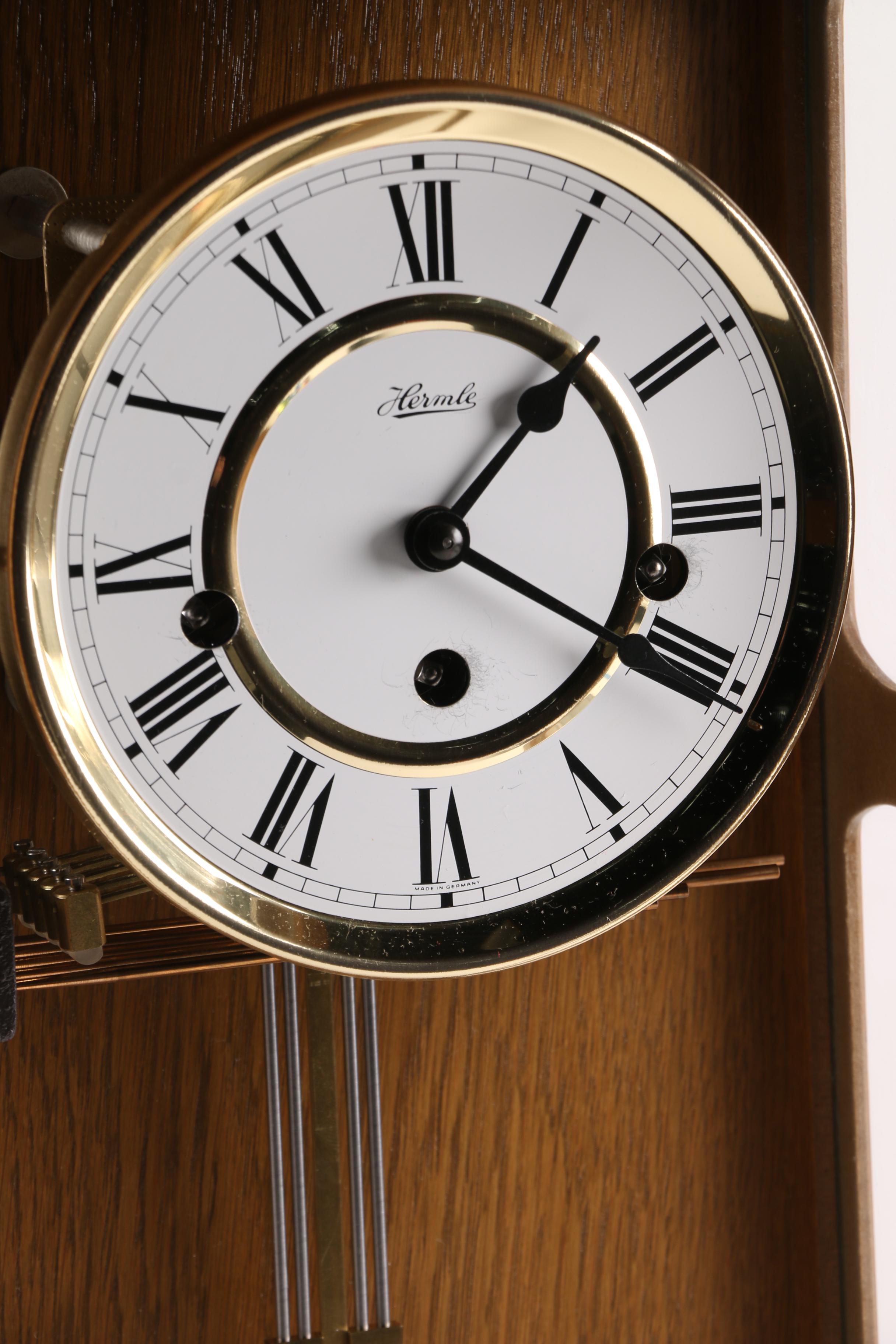 Hermle Wooden Wall Clock