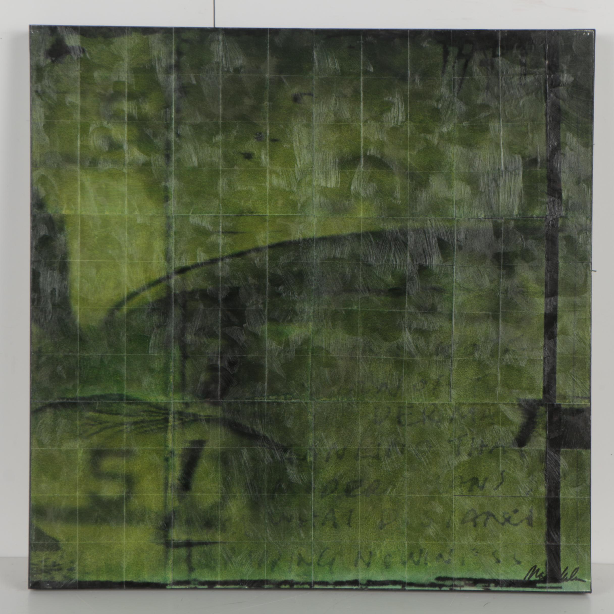 Mike Weber Abstract Mixed Media Artworks