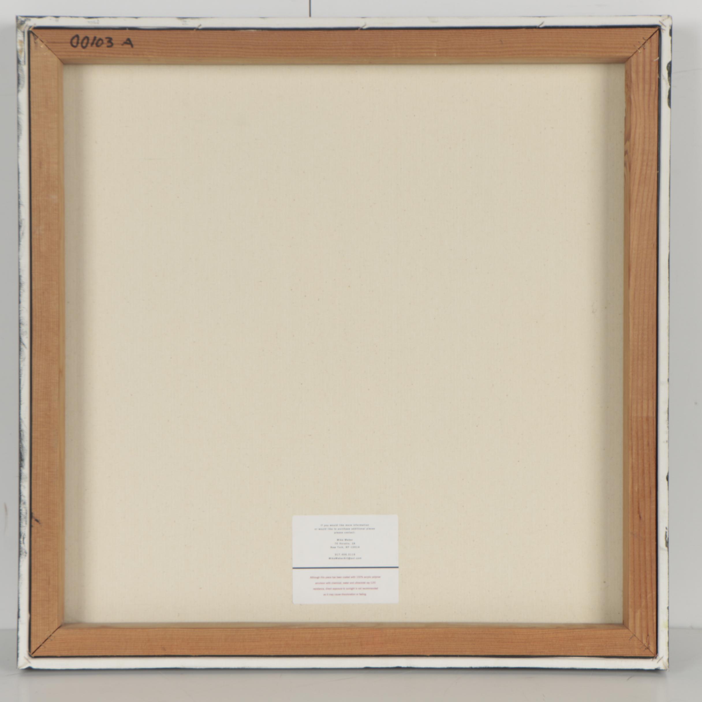 Mike Weber Abstract Mixed Media Artworks