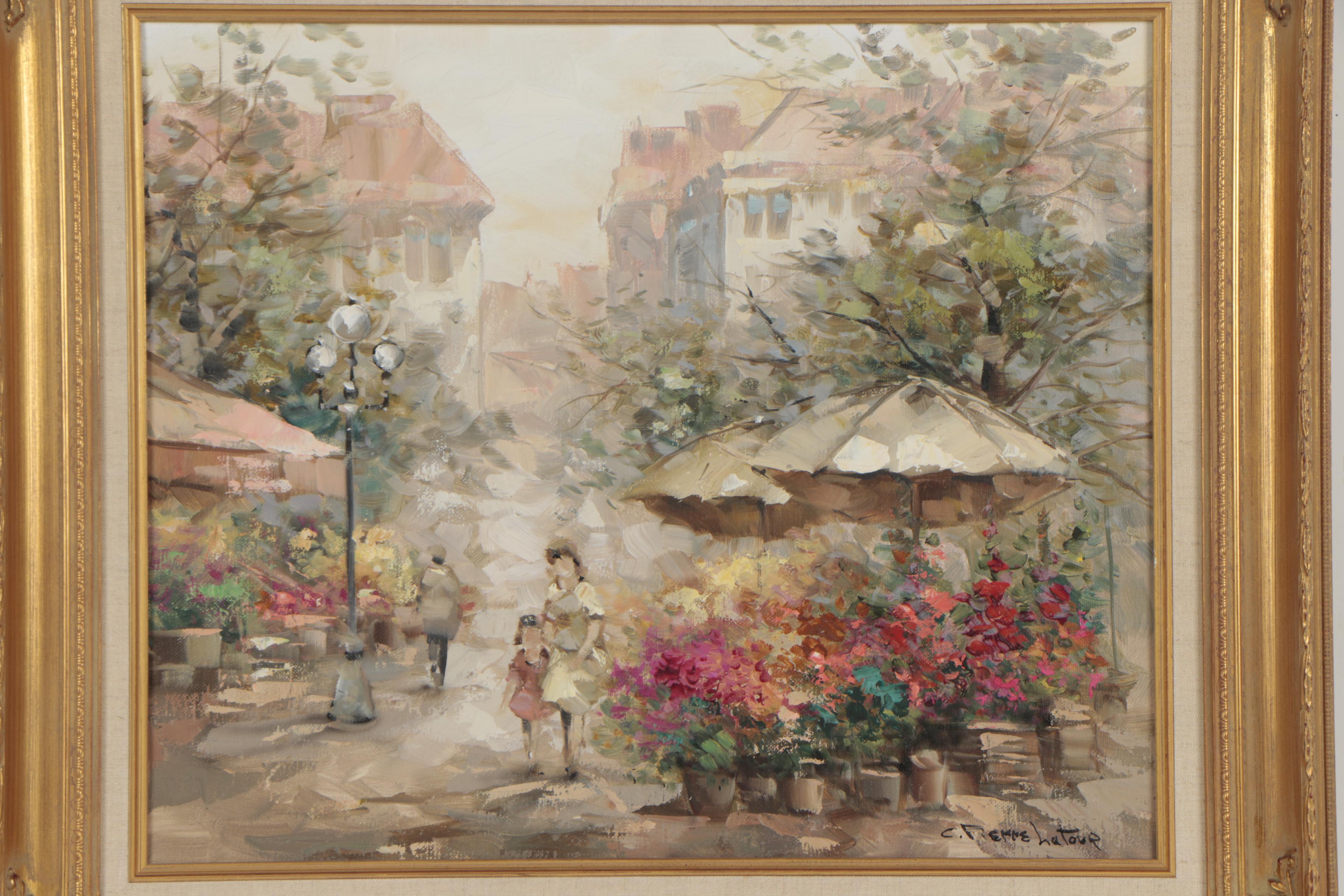 Pierre Latour Oil Painting