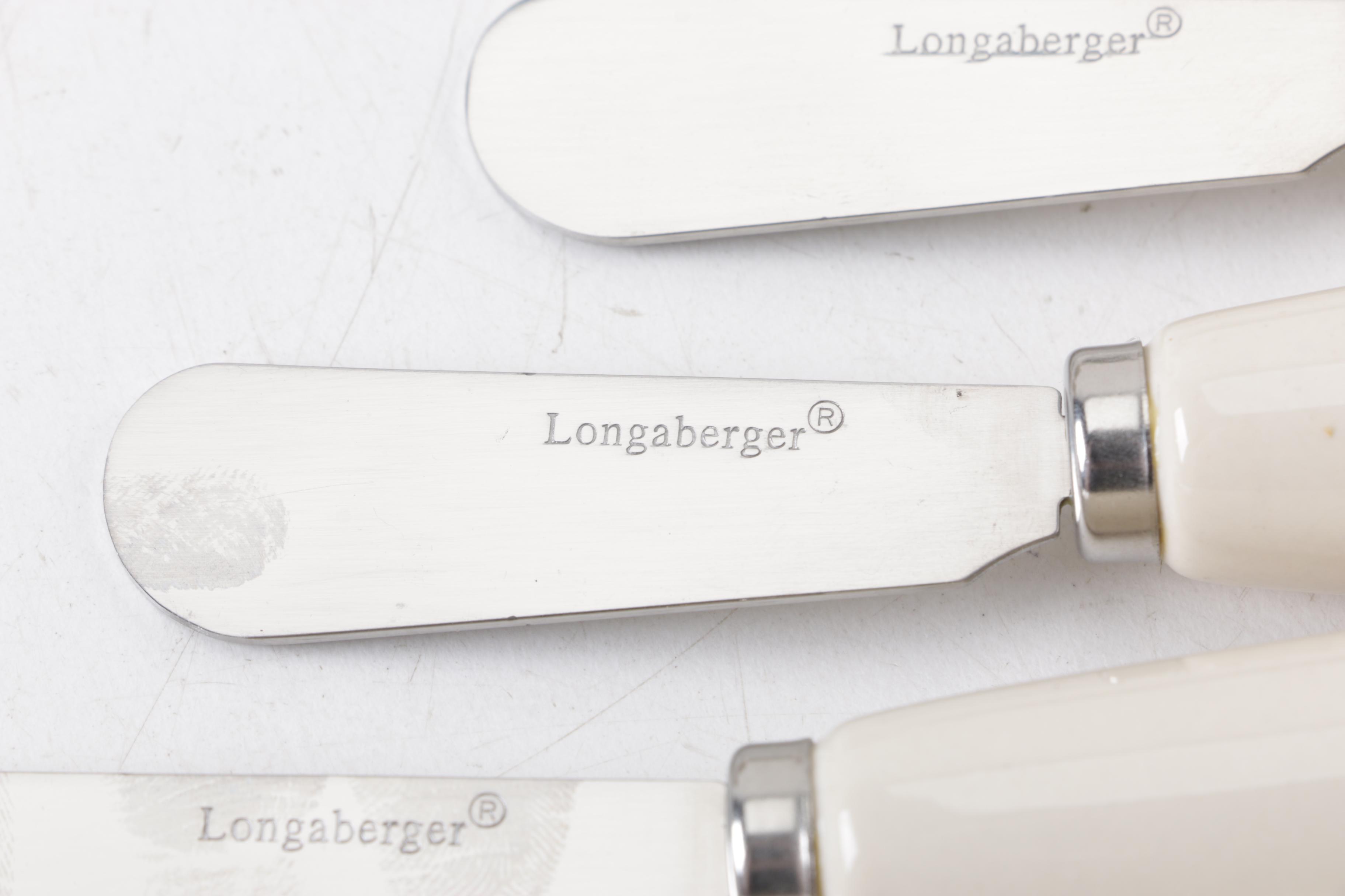 Longaberger Ivory "Woven Traditions" Pottery Serveware and Accessories