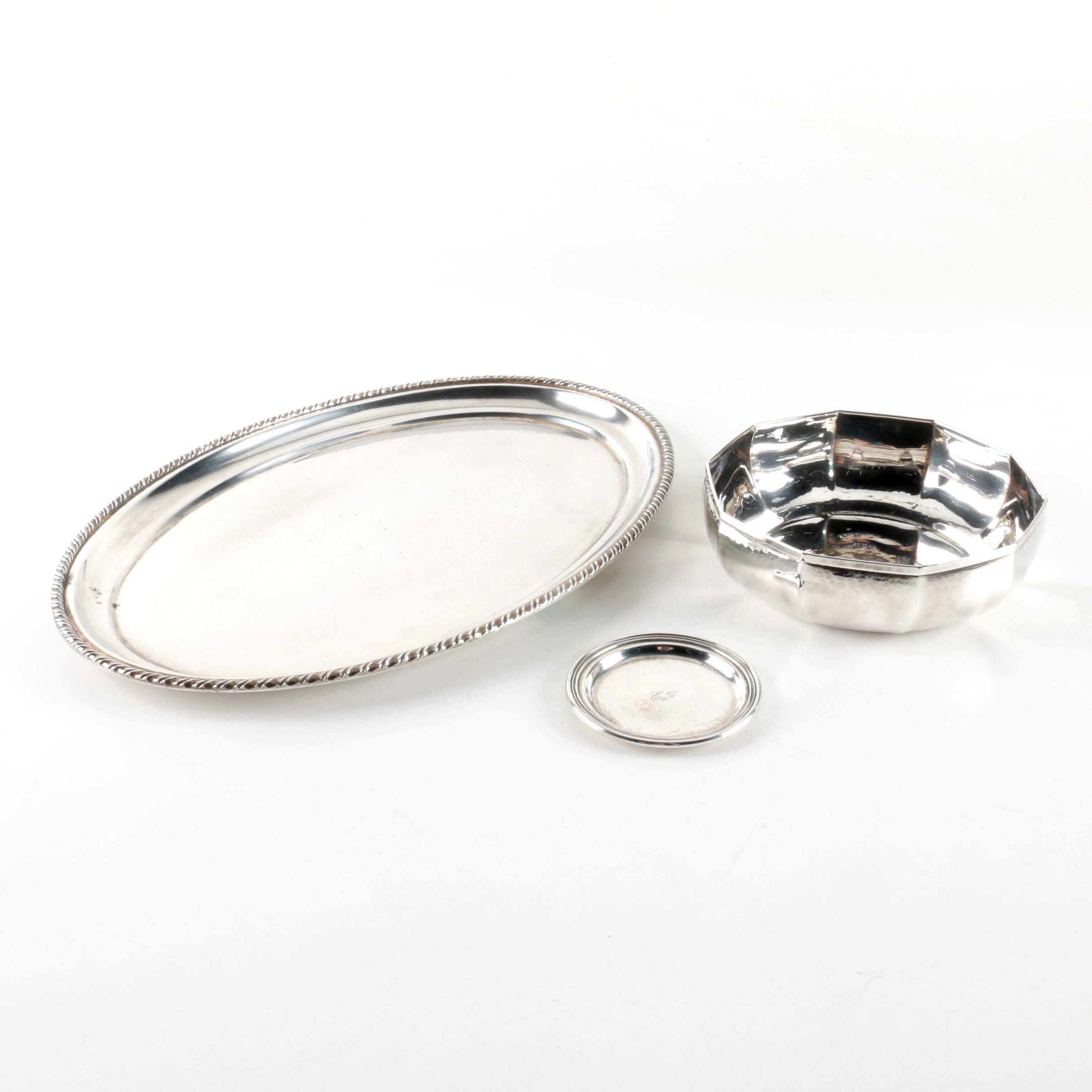 Italian and Other 800 Silver Serving Ware