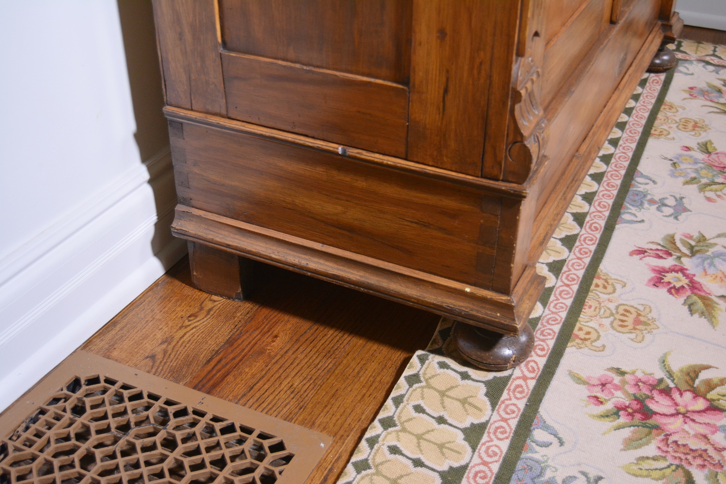 Antique Pine Armoire From English Traditions