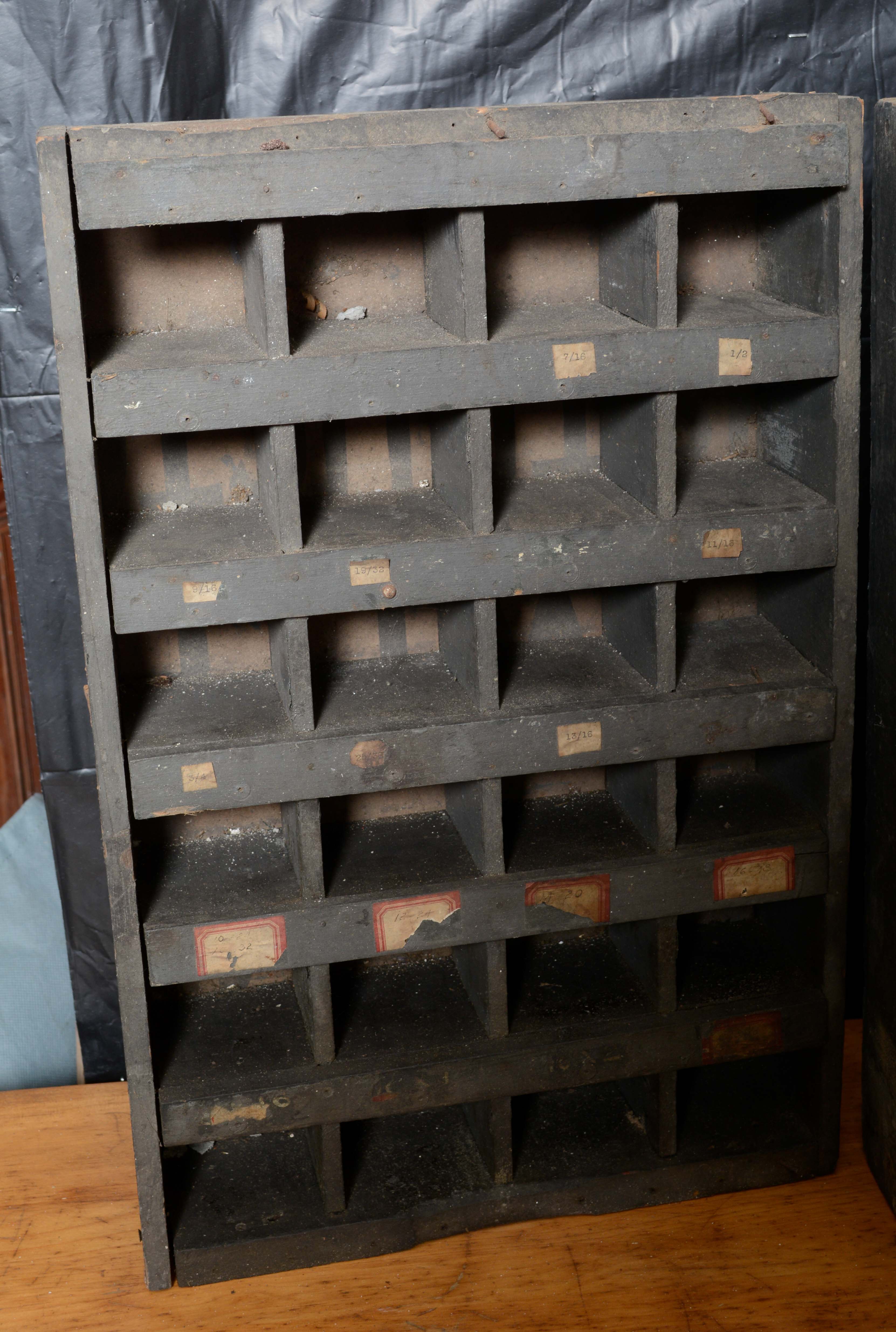 Three Hardware Cabinets