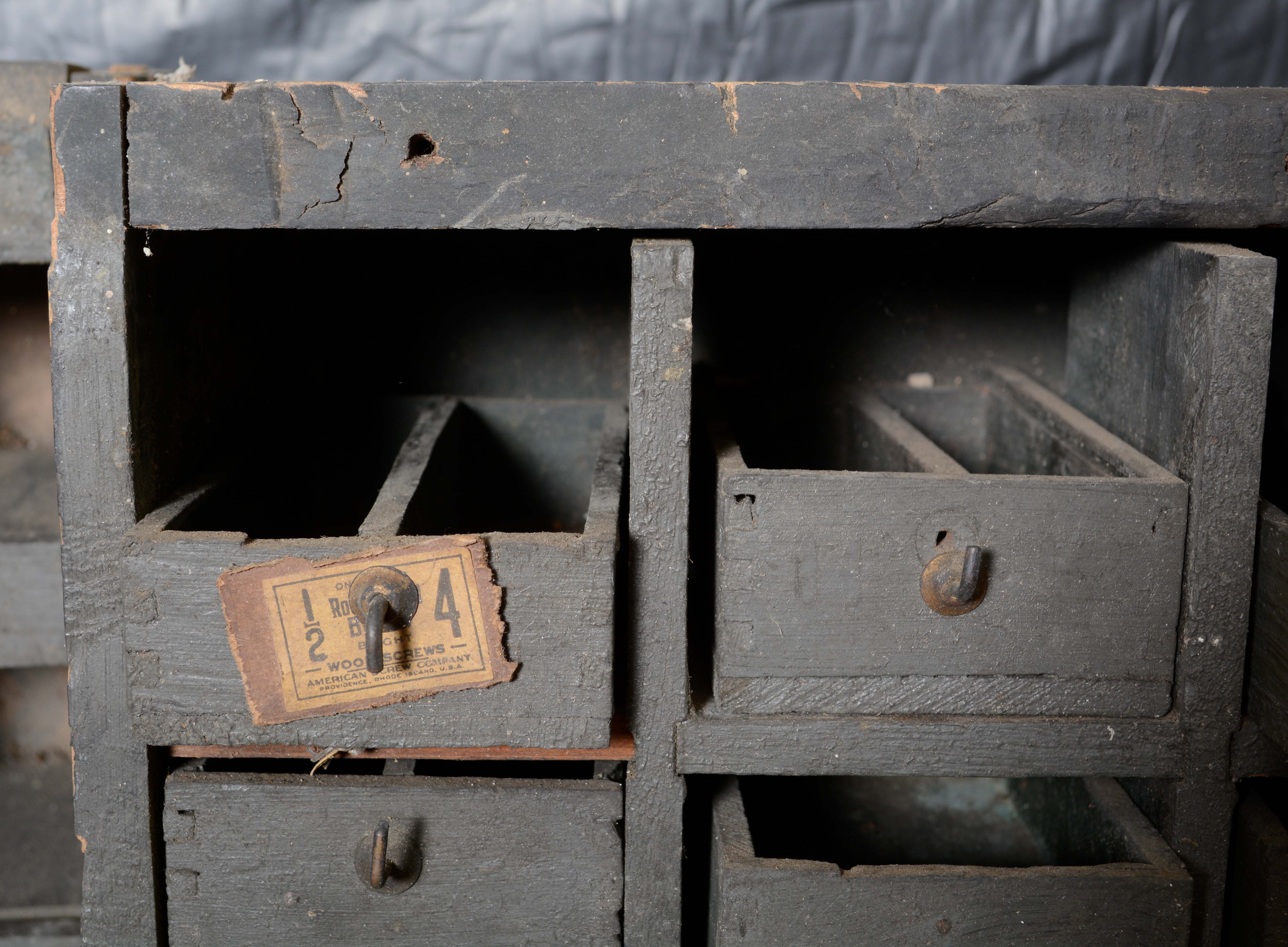 Three Hardware Cabinets