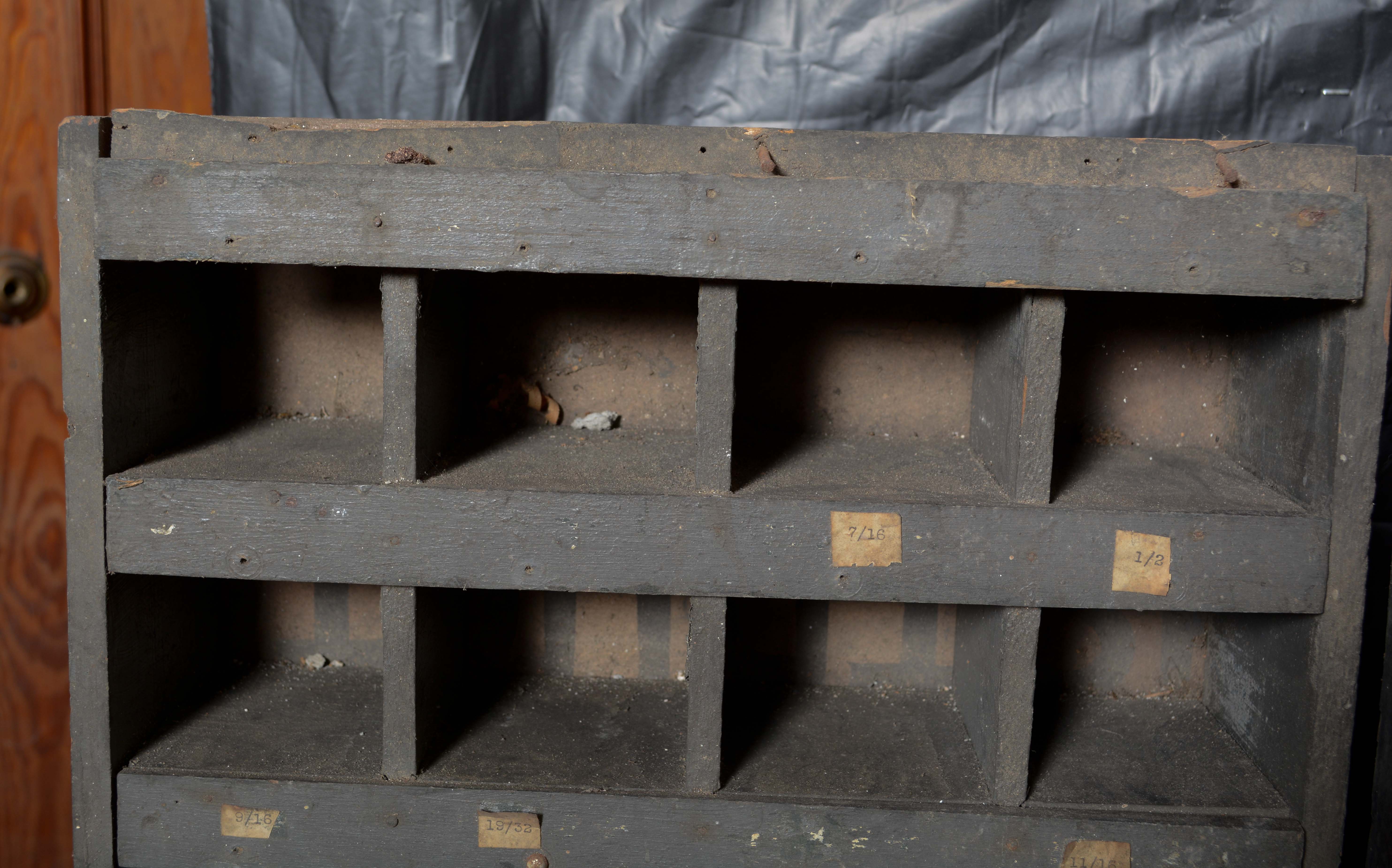 Three Hardware Cabinets