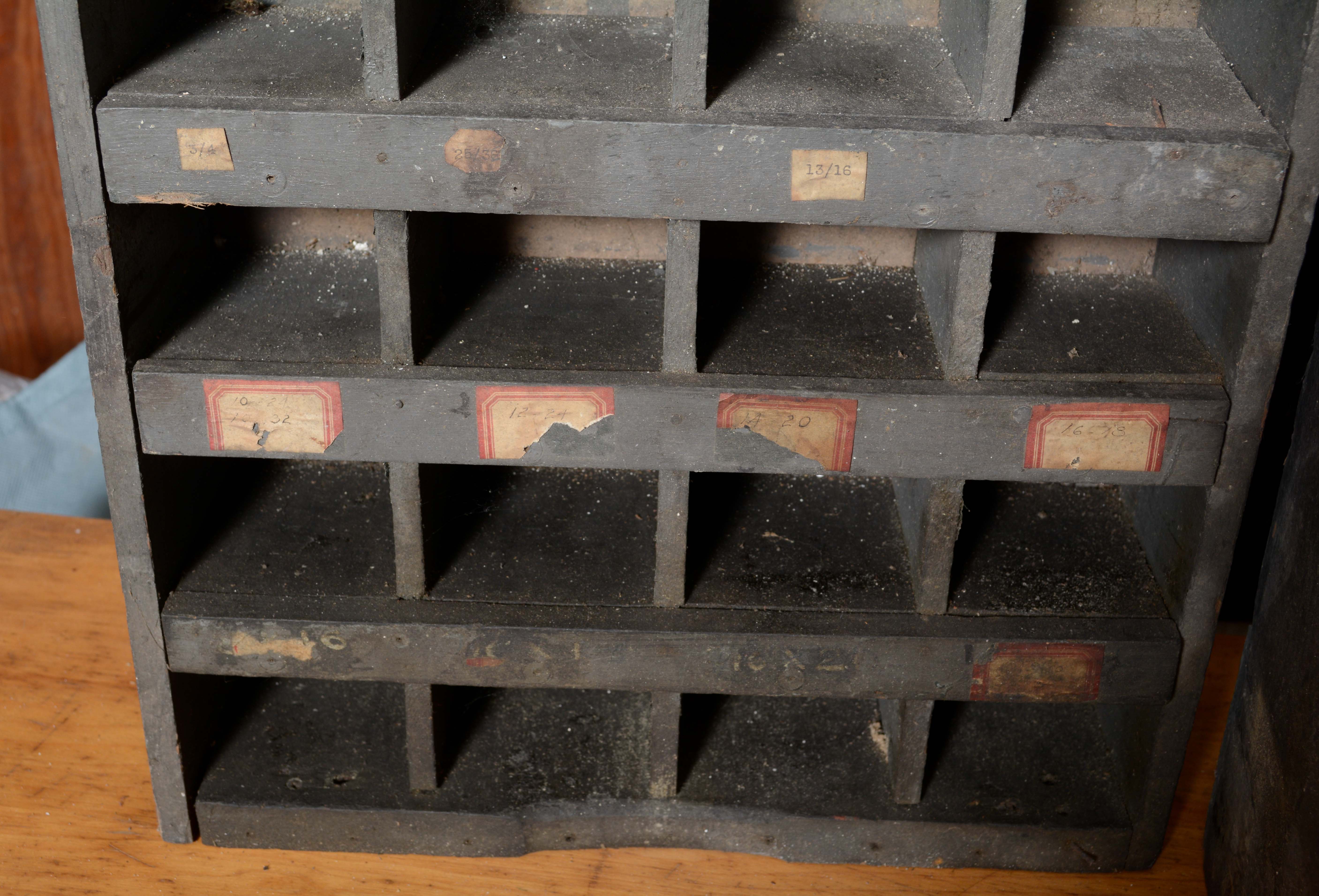 Three Hardware Cabinets