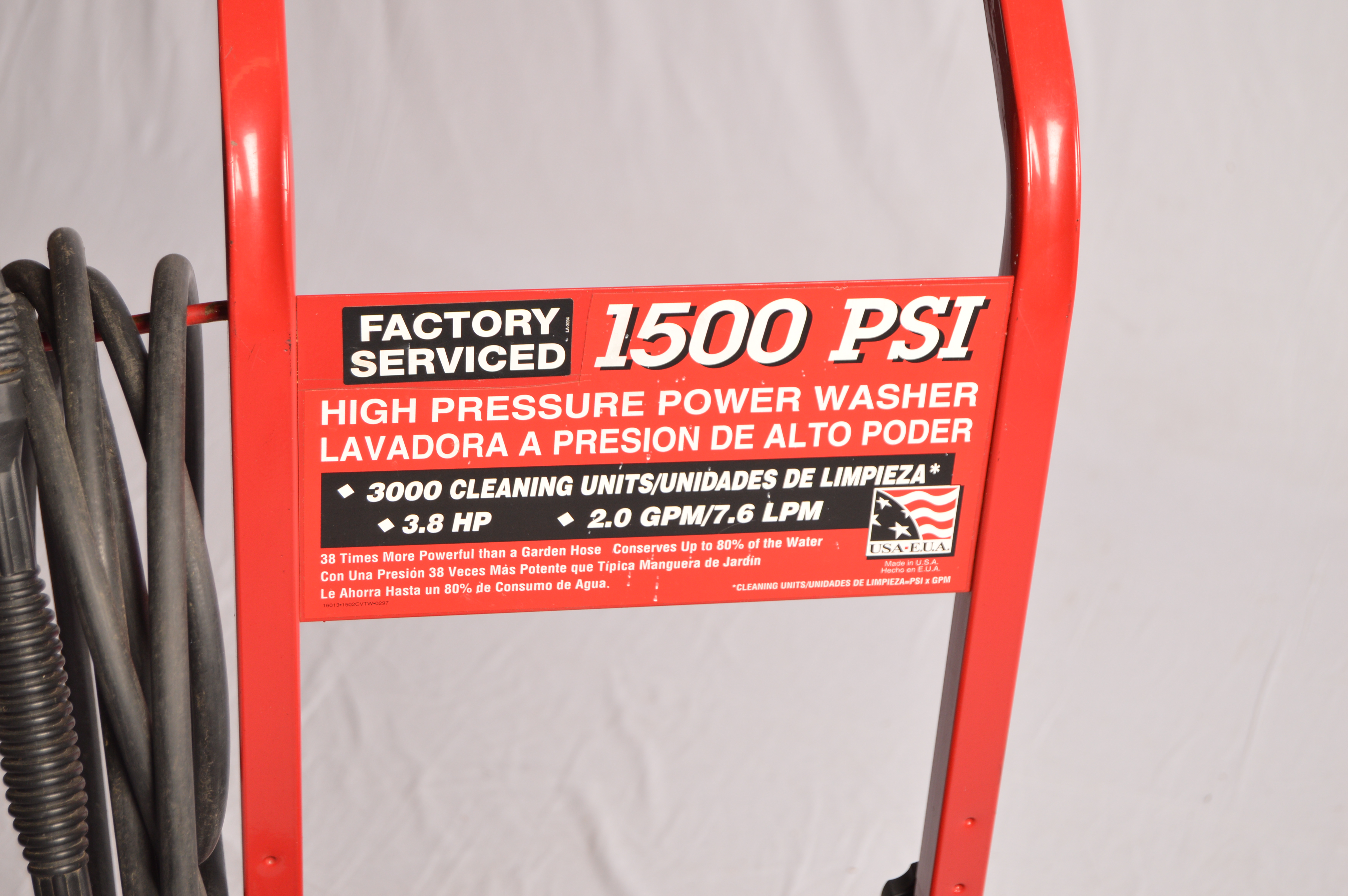 Centura Power Washer with 3.8 HP Gas Powered Tecumseh Motor