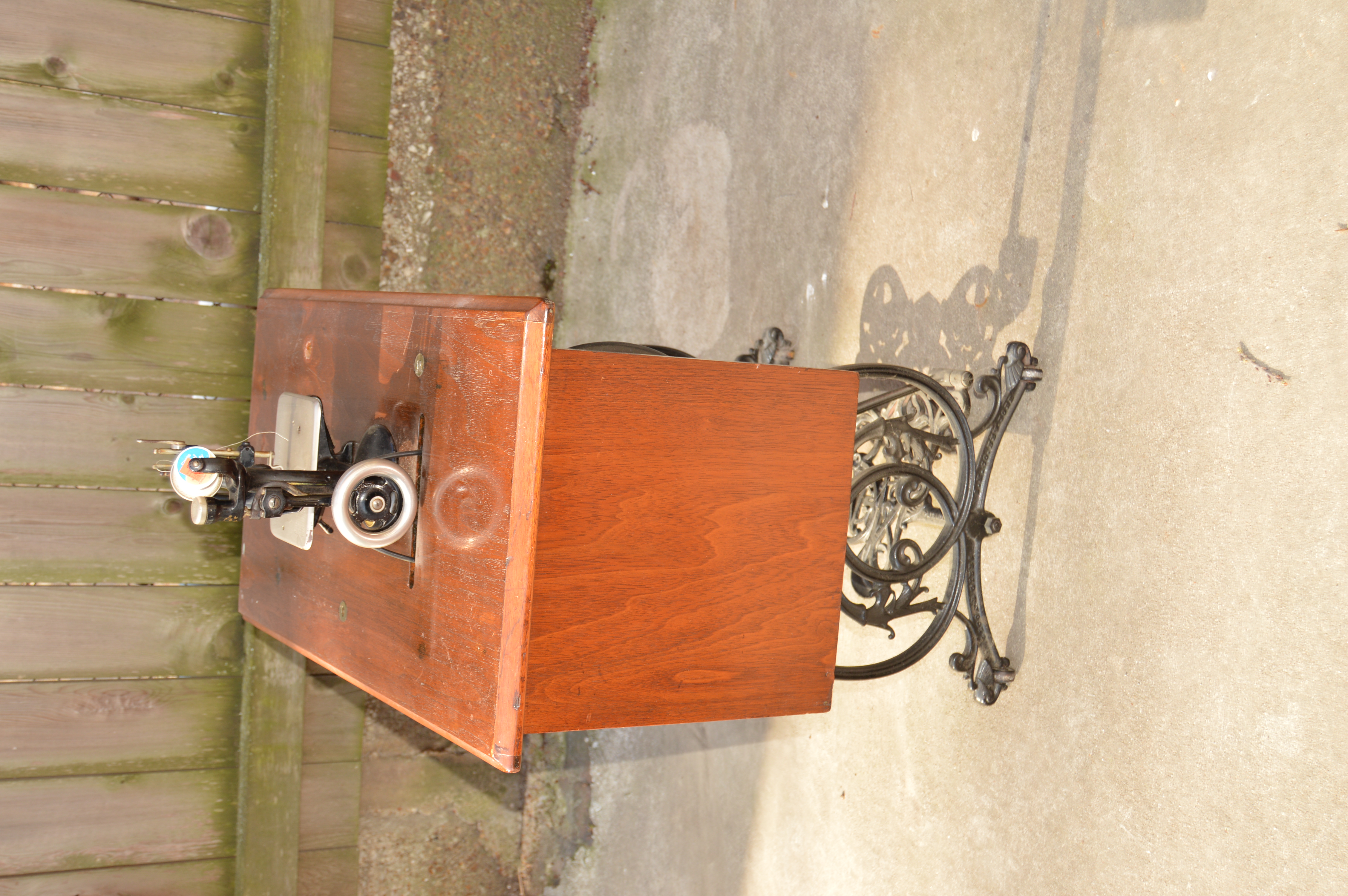 Antique Willcox & Gibbs Treadle Sewing Machine ca. 1894