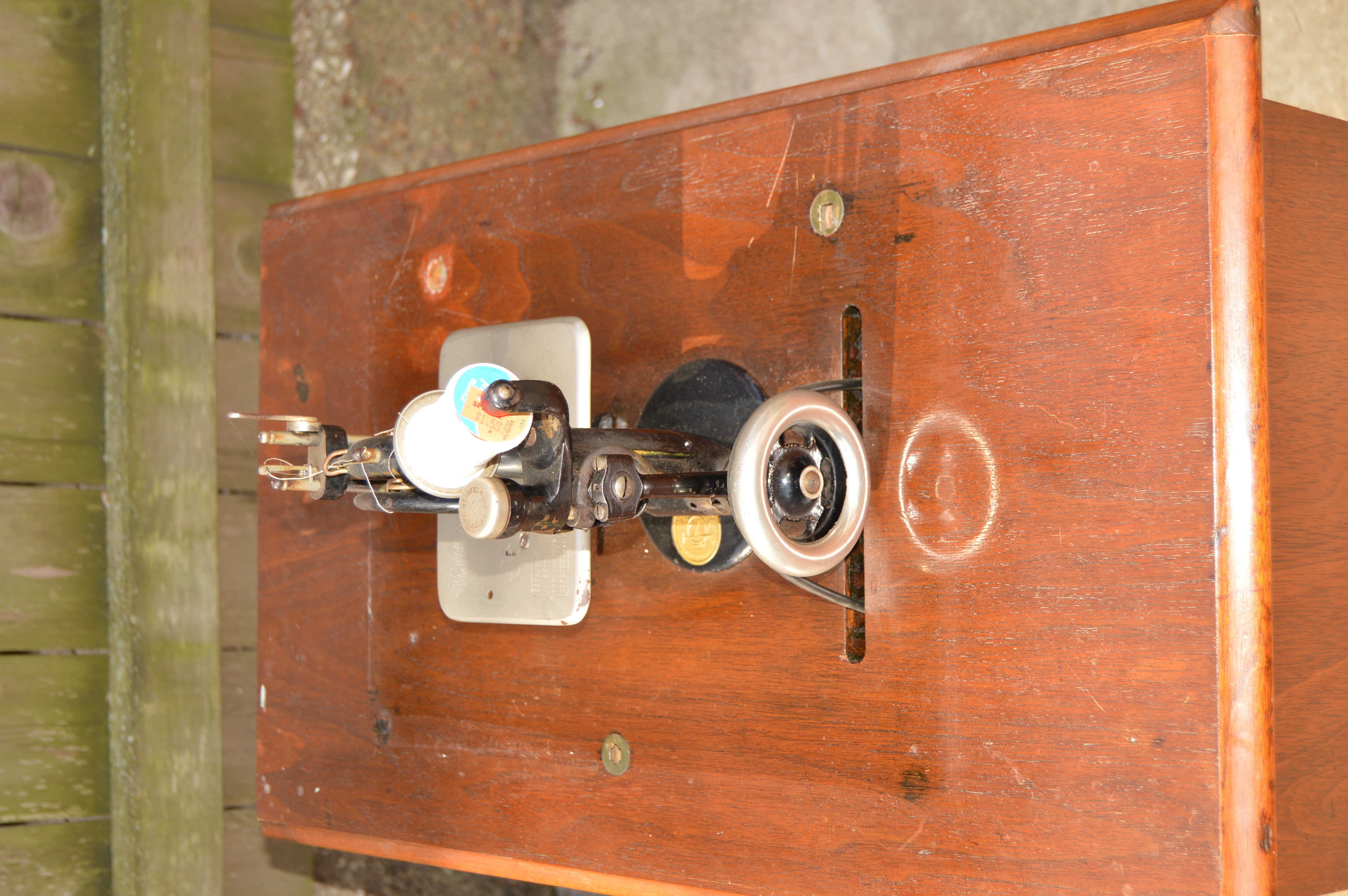 Antique Willcox & Gibbs Treadle Sewing Machine ca. 1894