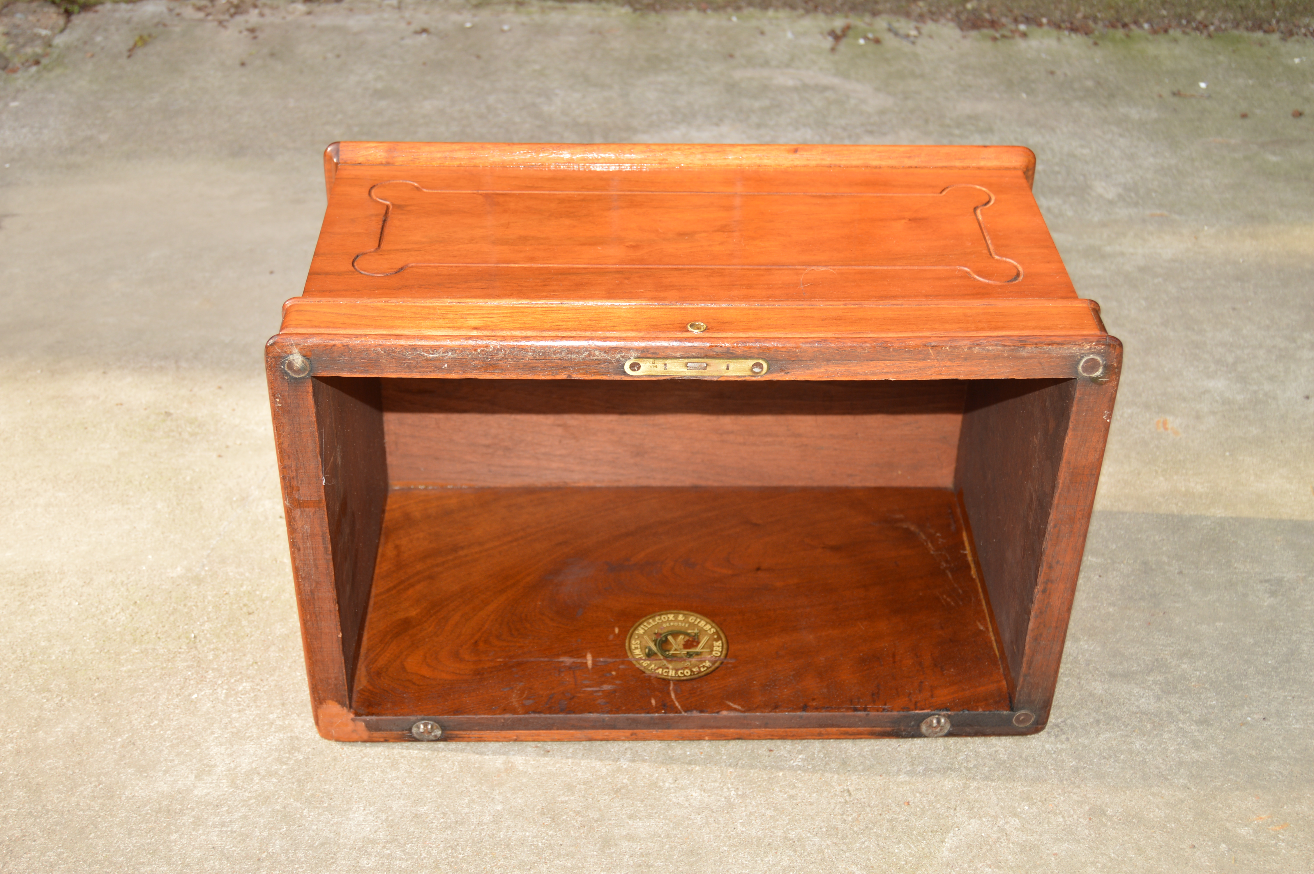 Antique Willcox & Gibbs Treadle Sewing Machine ca. 1894