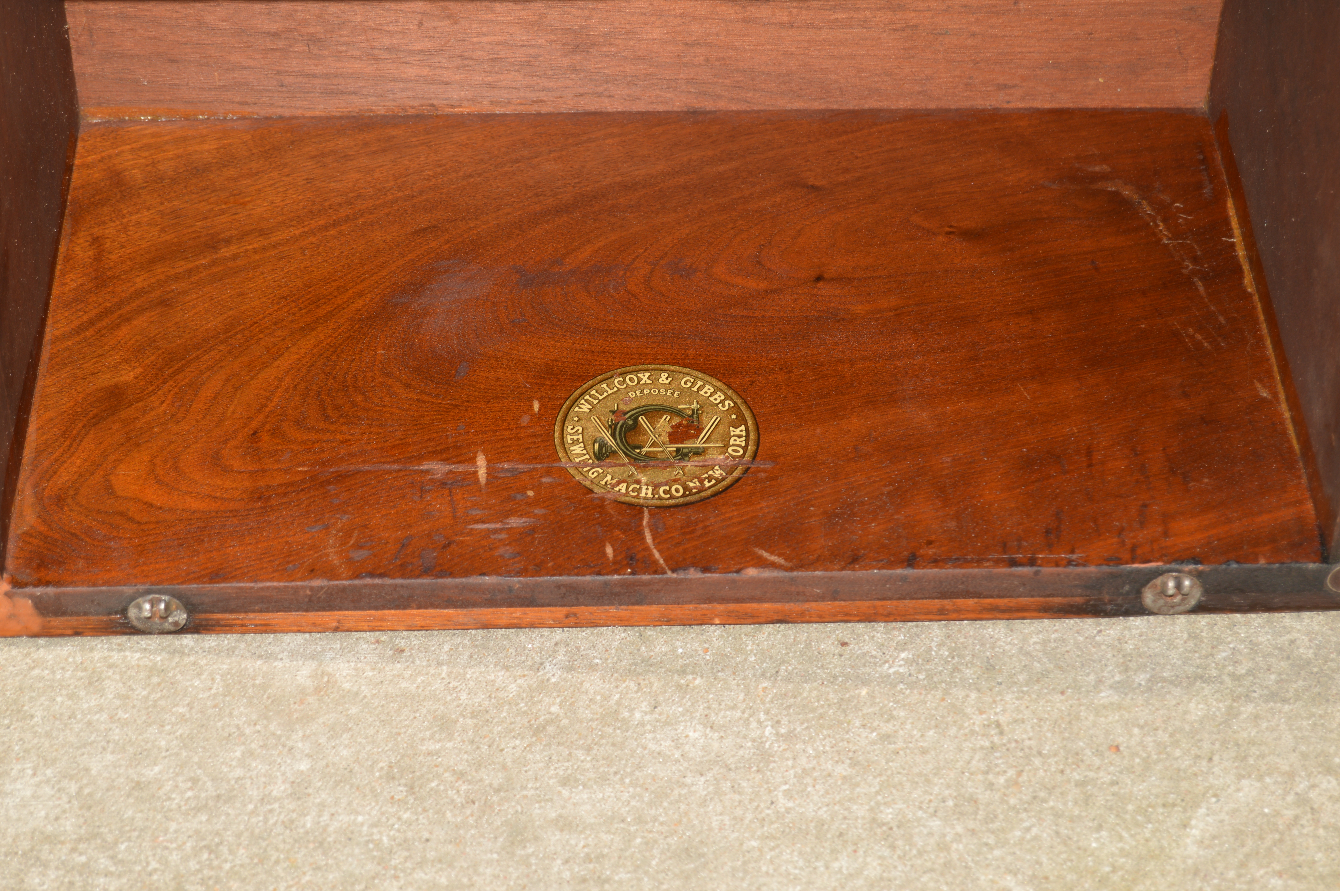 Antique Willcox & Gibbs Treadle Sewing Machine ca. 1894