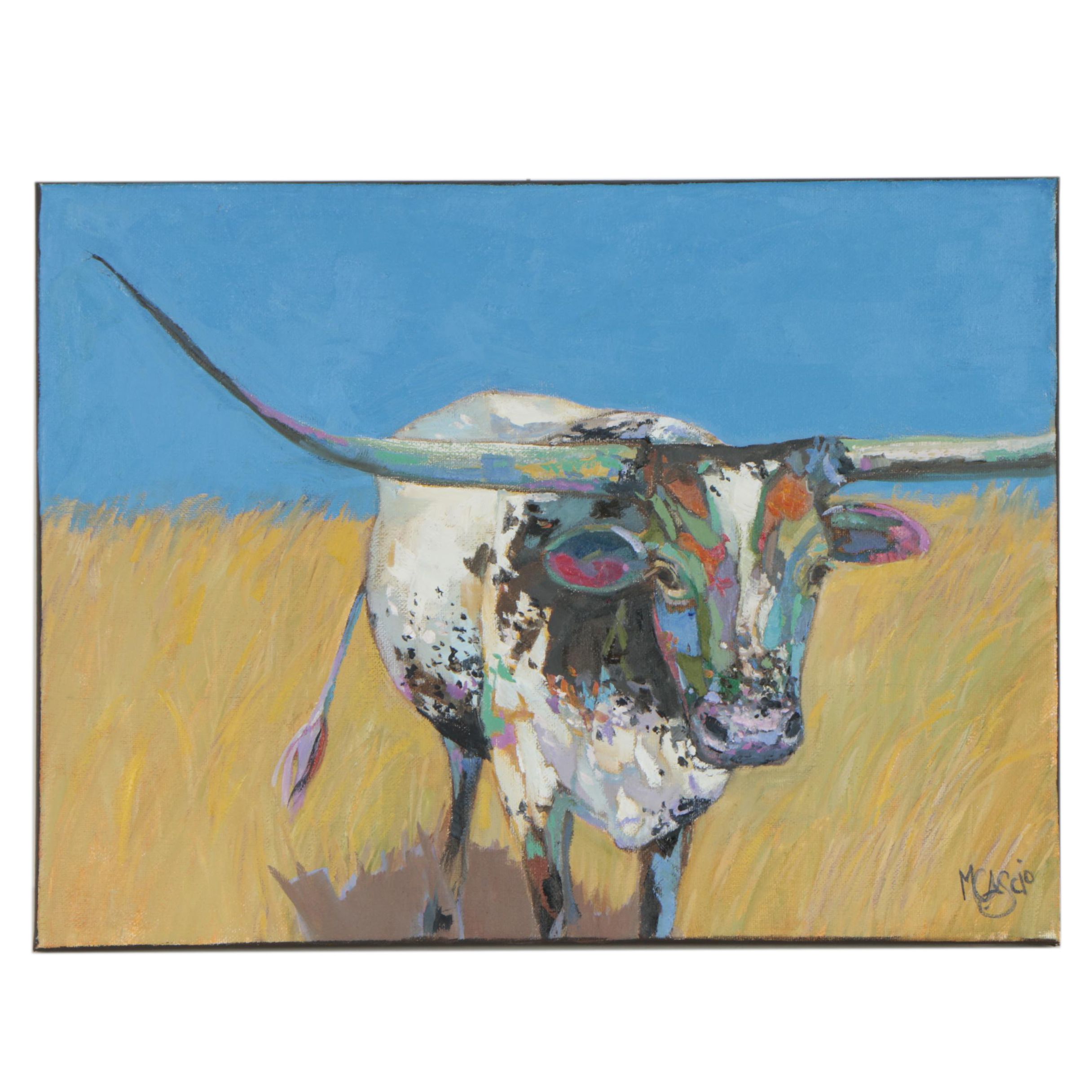 Monica Cascio Oil Painting "Topaz"