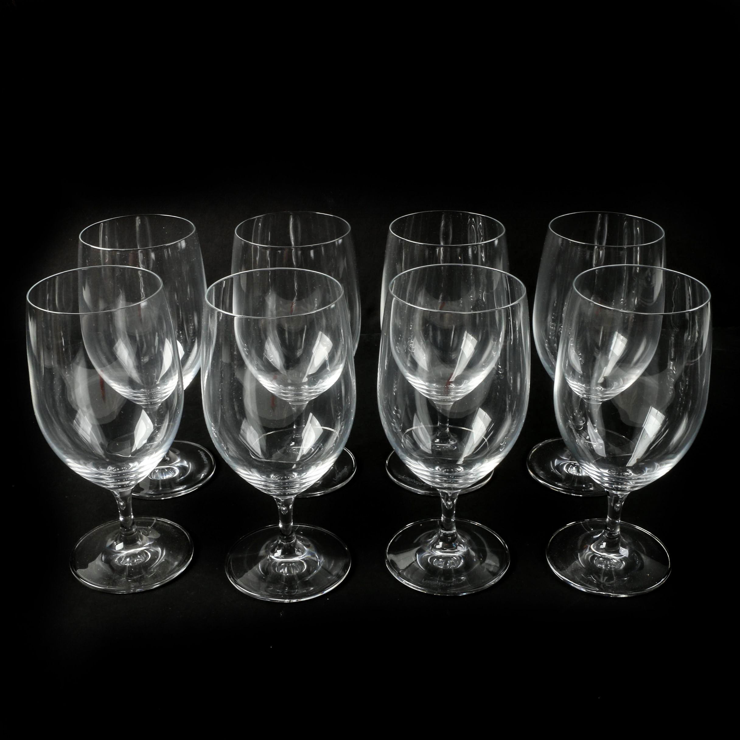 Longaberger "Tritan" Tabletop Crystal Stemware Goblets