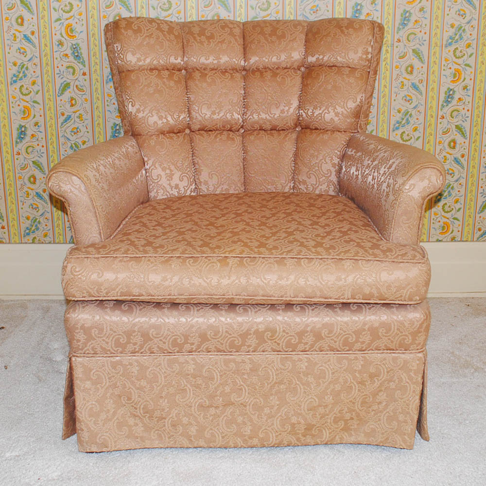 Vintage Upholstered Armchair by Montclair Furniture Company