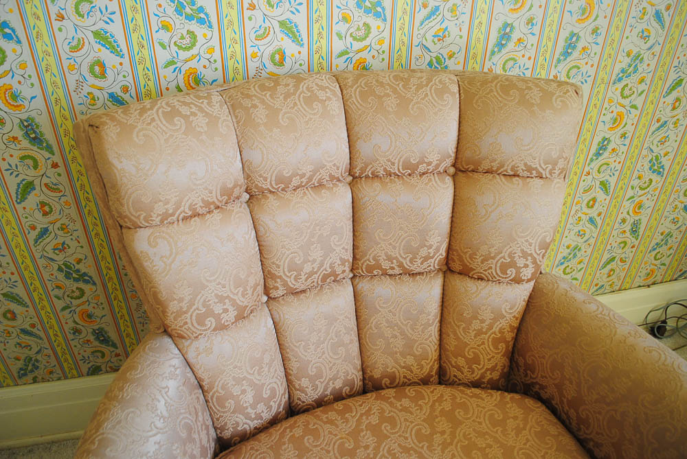 Vintage Upholstered Armchair by Montclair Furniture Company