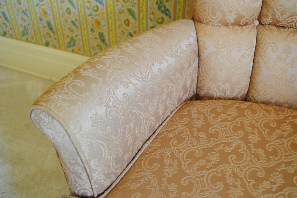 Vintage Upholstered Armchair by Montclair Furniture Company