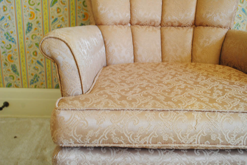 Vintage Upholstered Armchair by Montclair Furniture Company