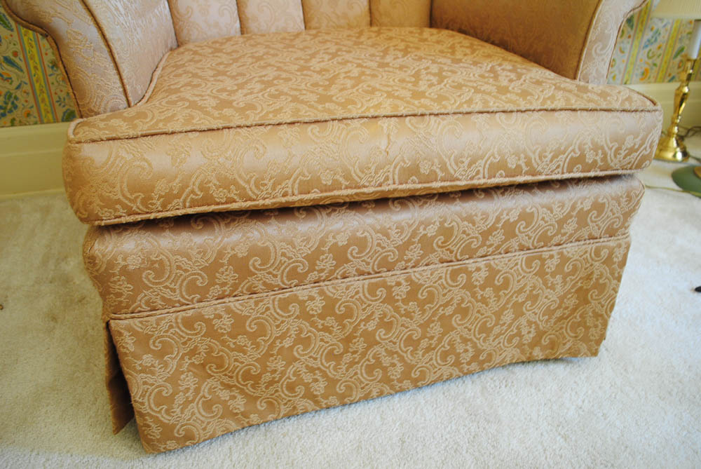 Vintage Upholstered Armchair by Montclair Furniture Company