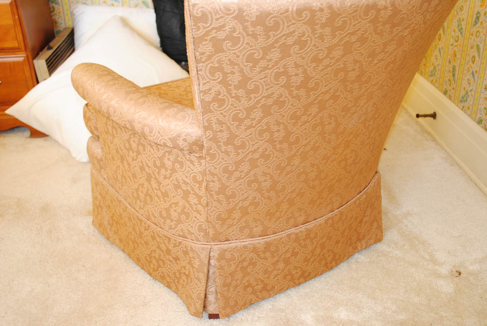 Vintage Upholstered Armchair by Montclair Furniture Company