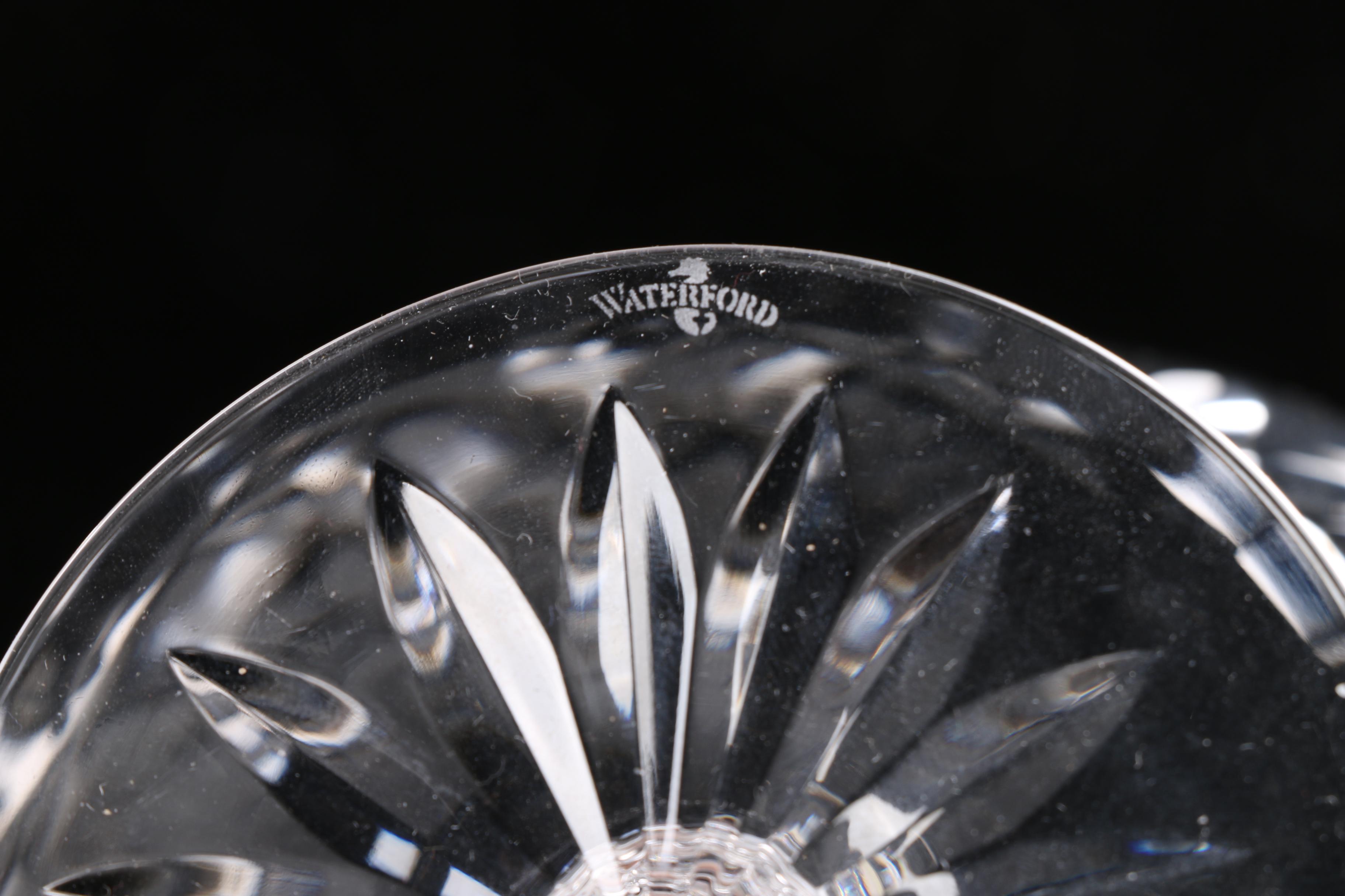 Waterford Crystal and American Brilliant Period Cut Glass Compotes