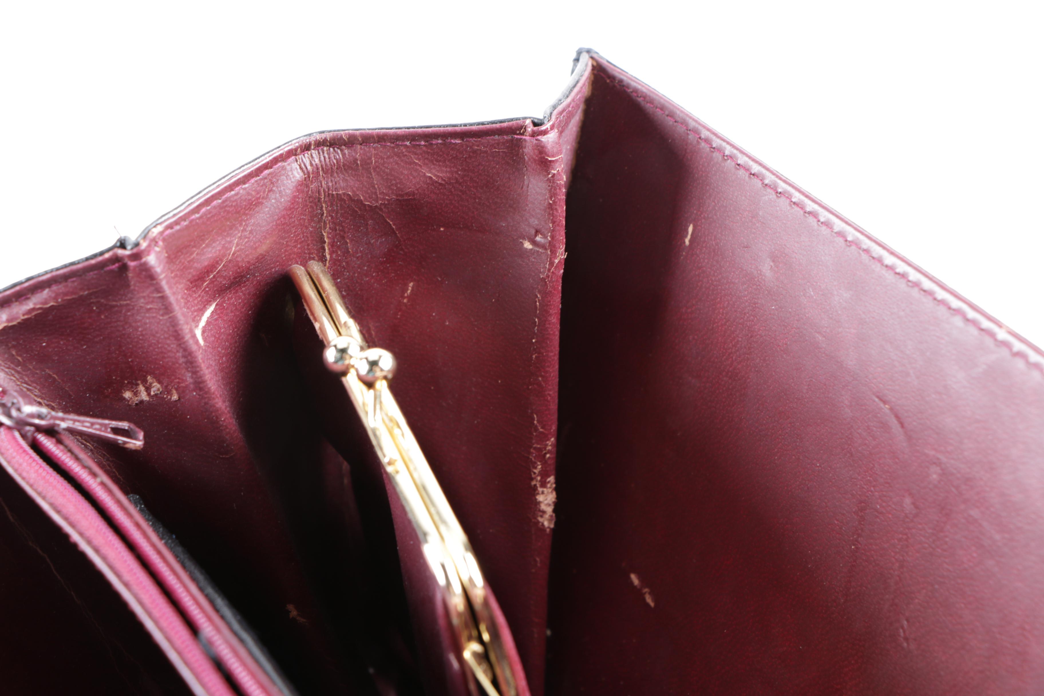 Vintage Michelangelo of Florence Black Leather Handbag