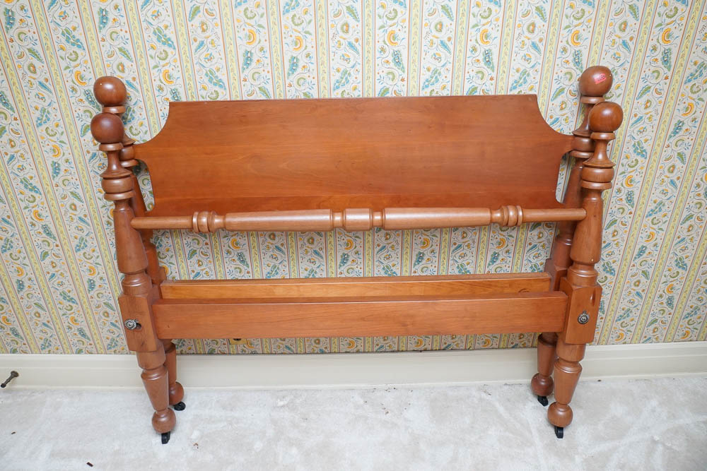 Vintage Queen Size Bed Frame by Suters
