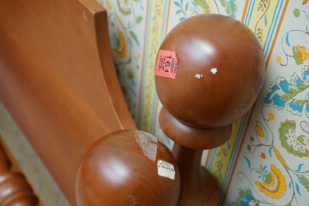 Vintage Queen Size Bed Frame by Suters