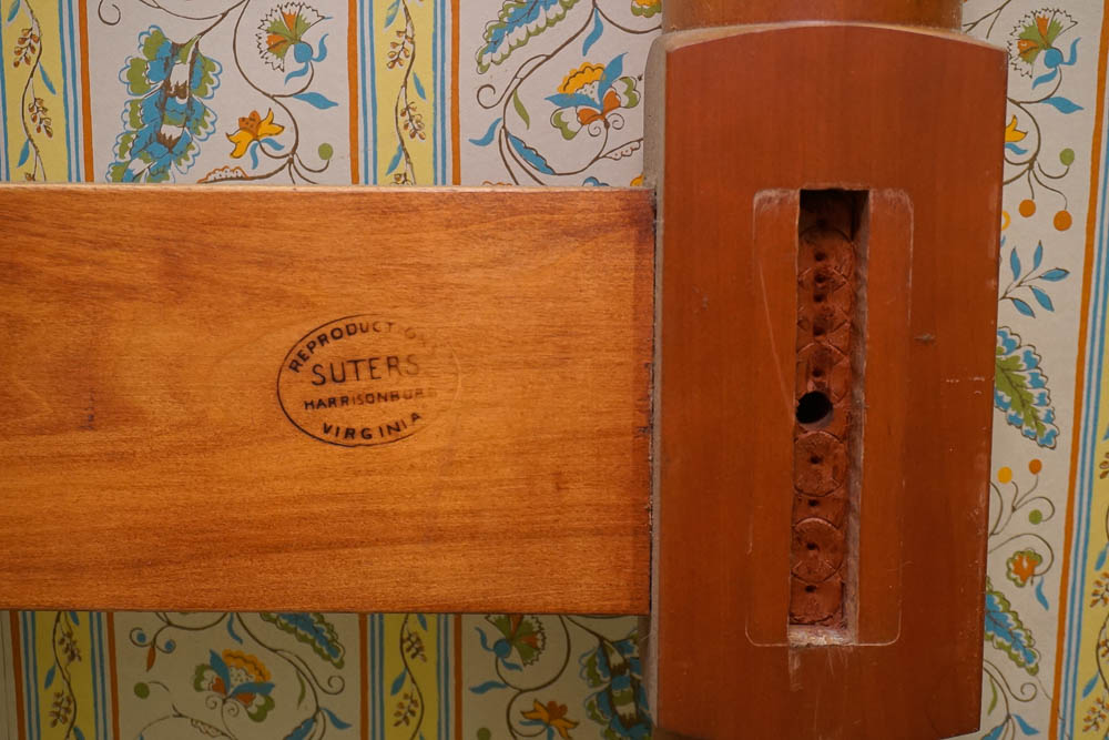 Vintage Queen Size Bed Frame by Suters