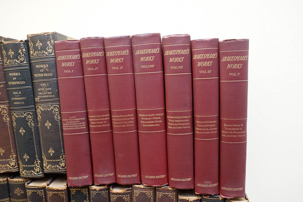 Early 20th C. Books Including "The Works of Edgar Allan Poe"