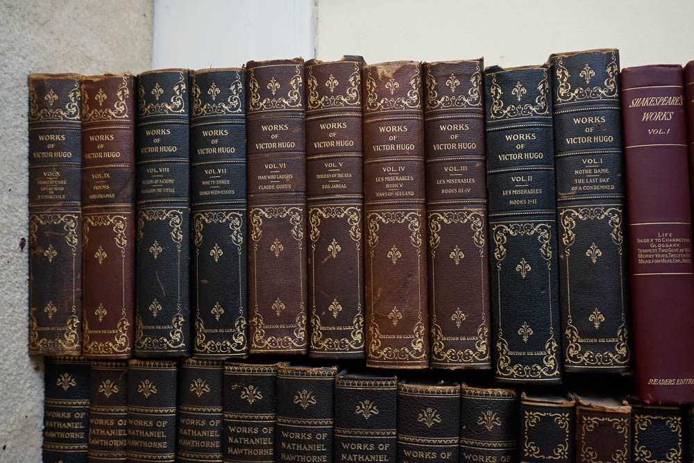 Early 20th C. Books Including "The Works of Edgar Allan Poe"