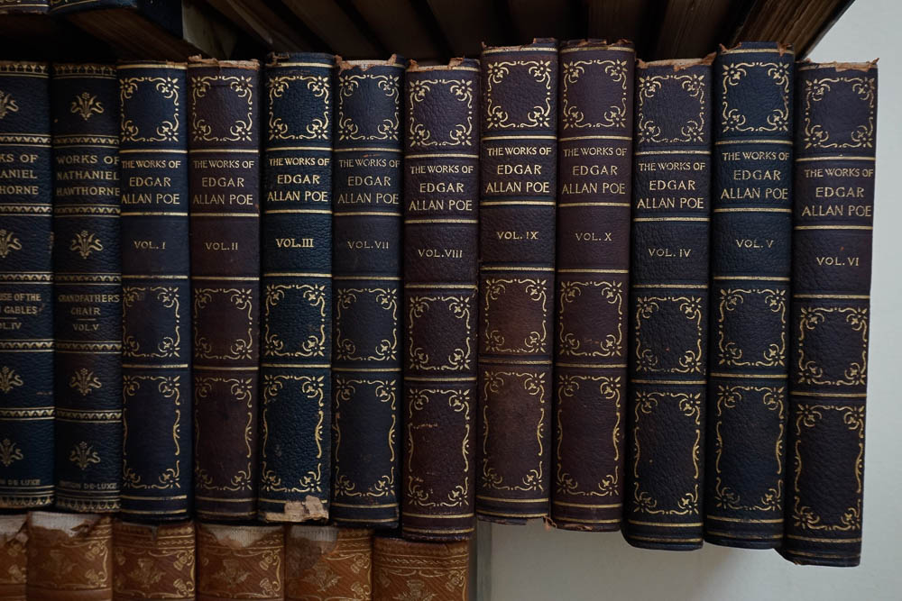 Early 20th C. Books Including "The Works of Edgar Allan Poe"