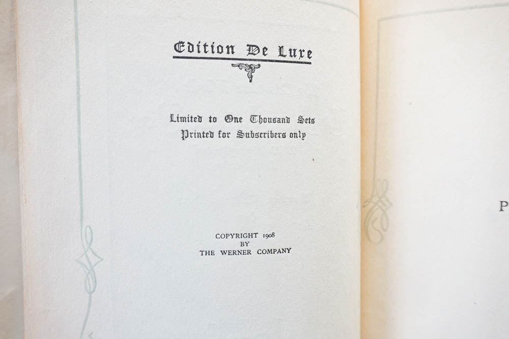 Early 20th C. Books Including "The Works of Edgar Allan Poe"
