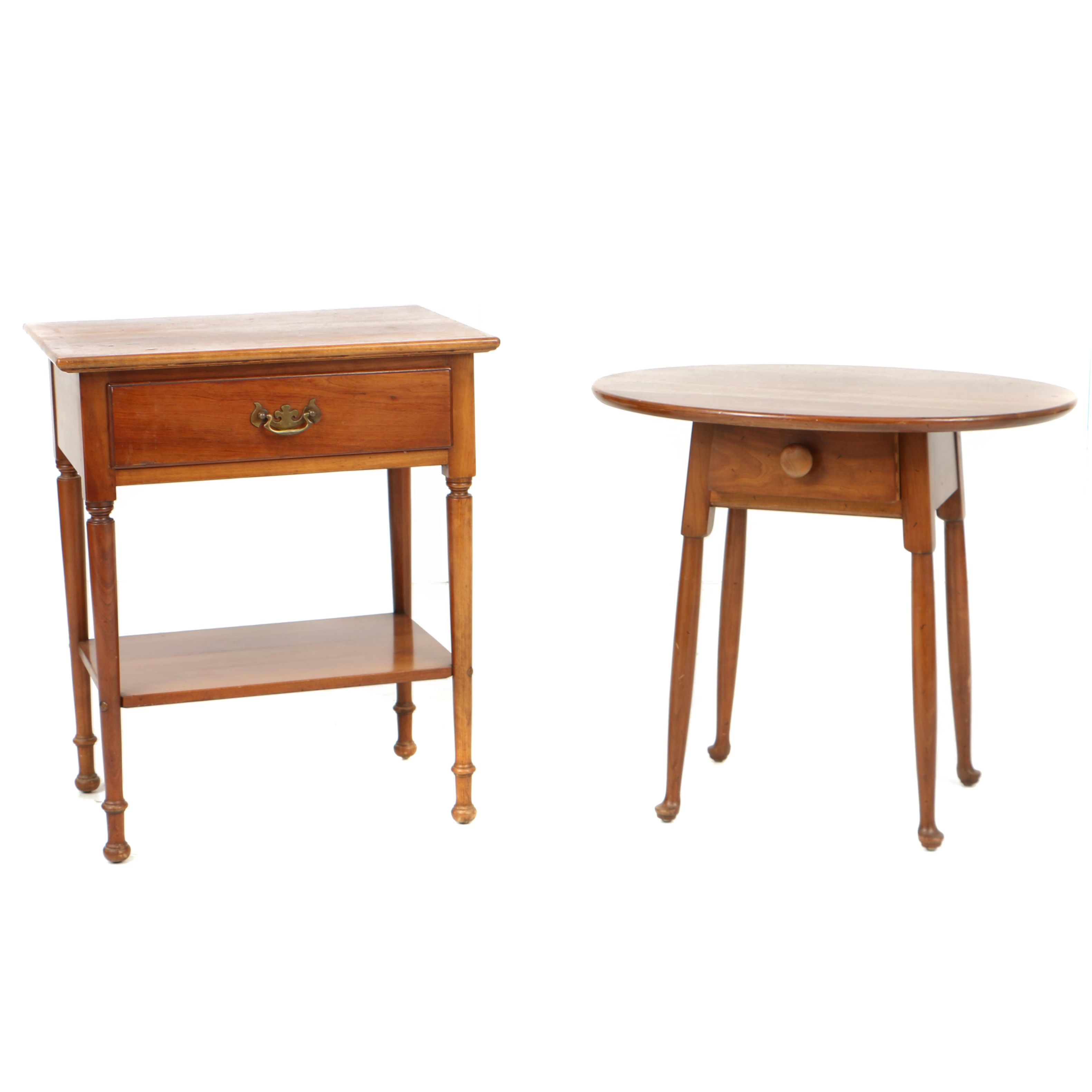 Vintage Stickley "Cherry Valley" Side Tables