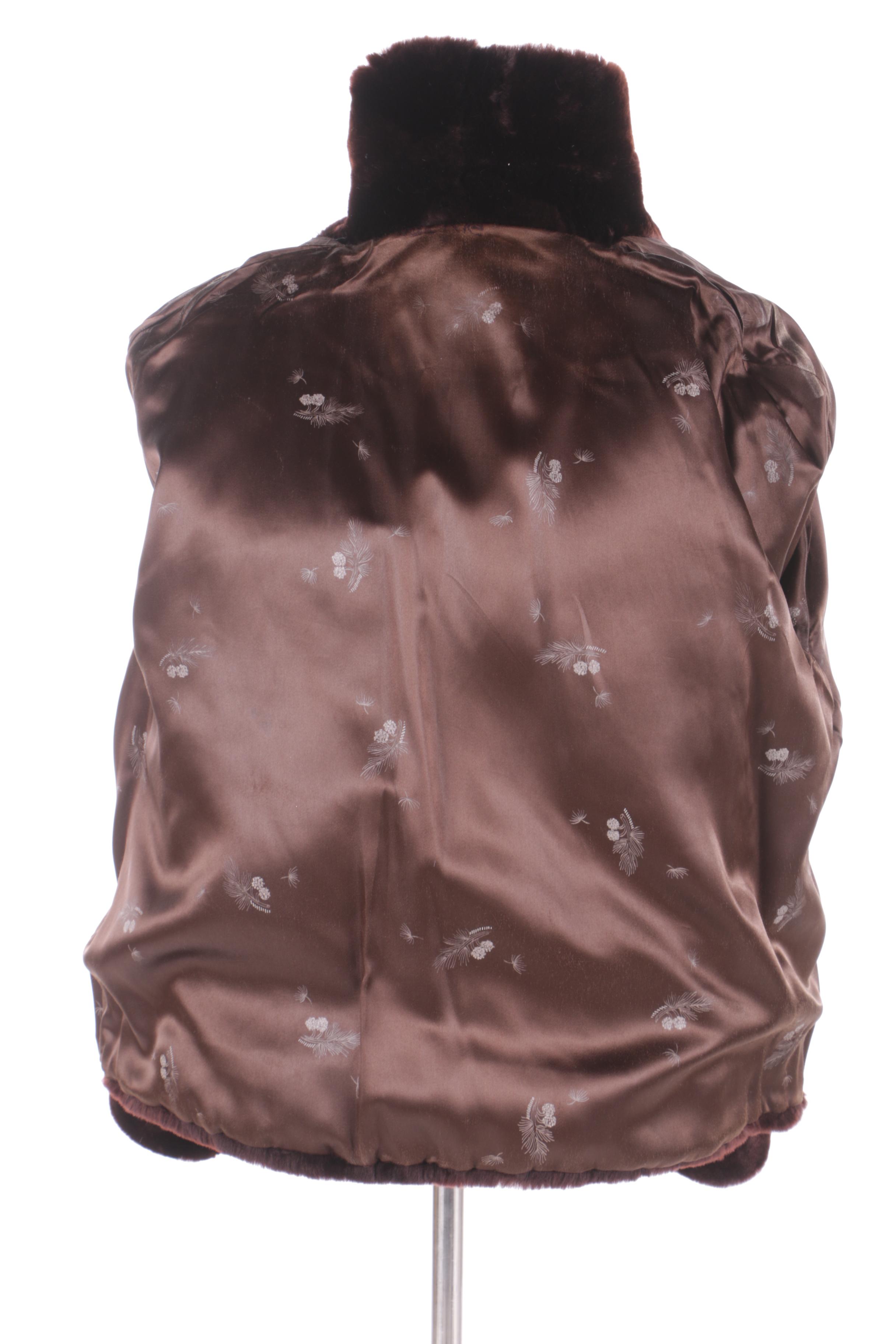 Women's Vintage Mouton Coat