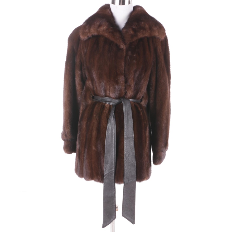 Vintage Szor-Diener Mink Fur Coat