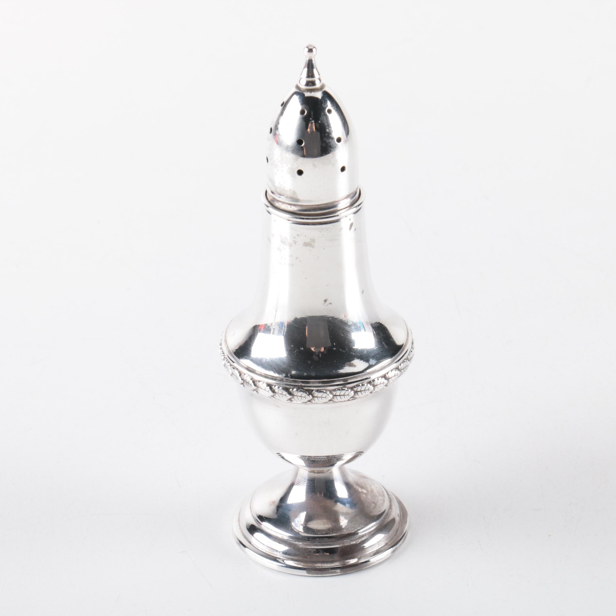 Mueck-Carey Co. Sterling Silver Salt and Pepper Shakers