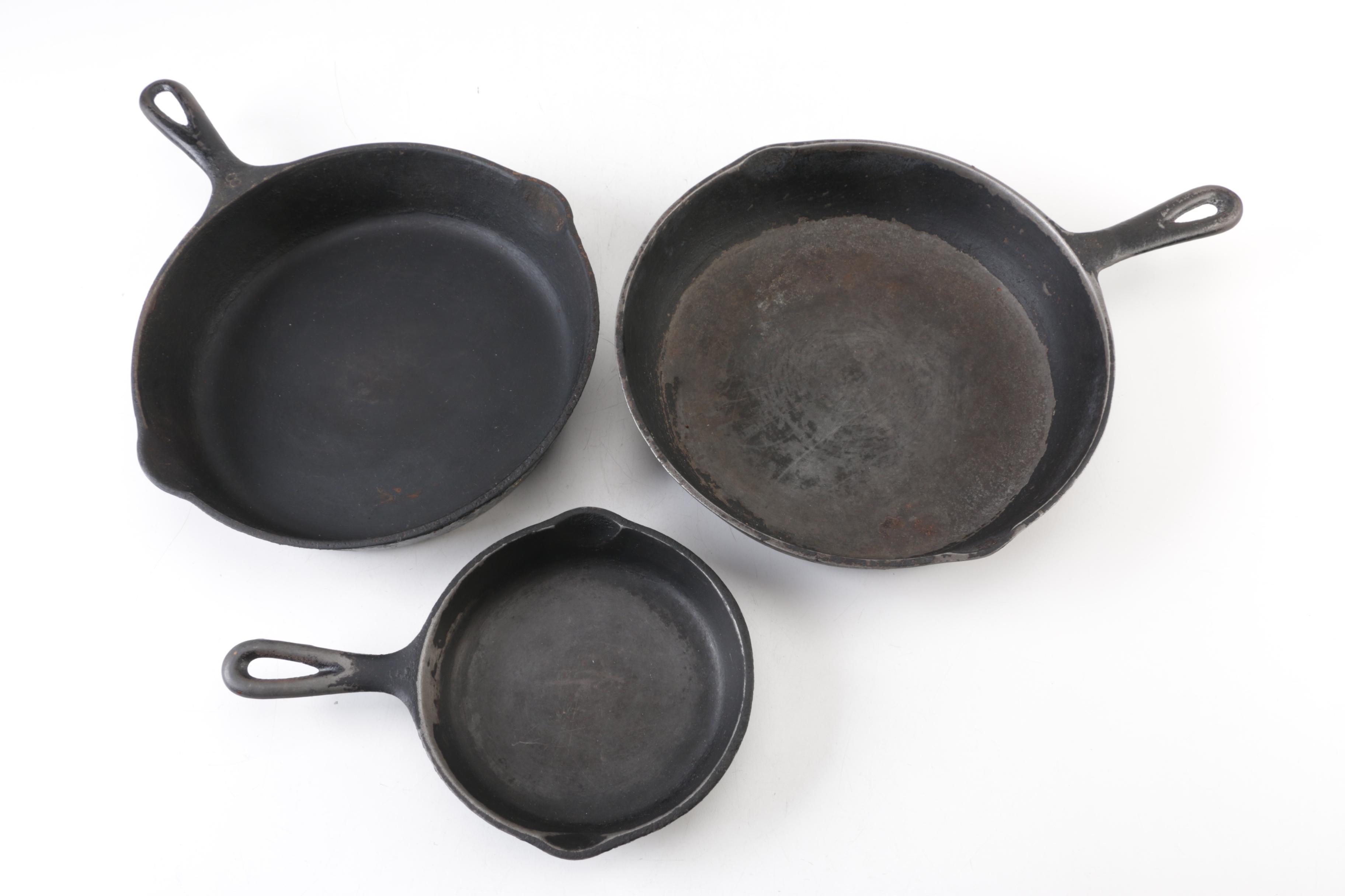 Vintage Cast Iron Pans