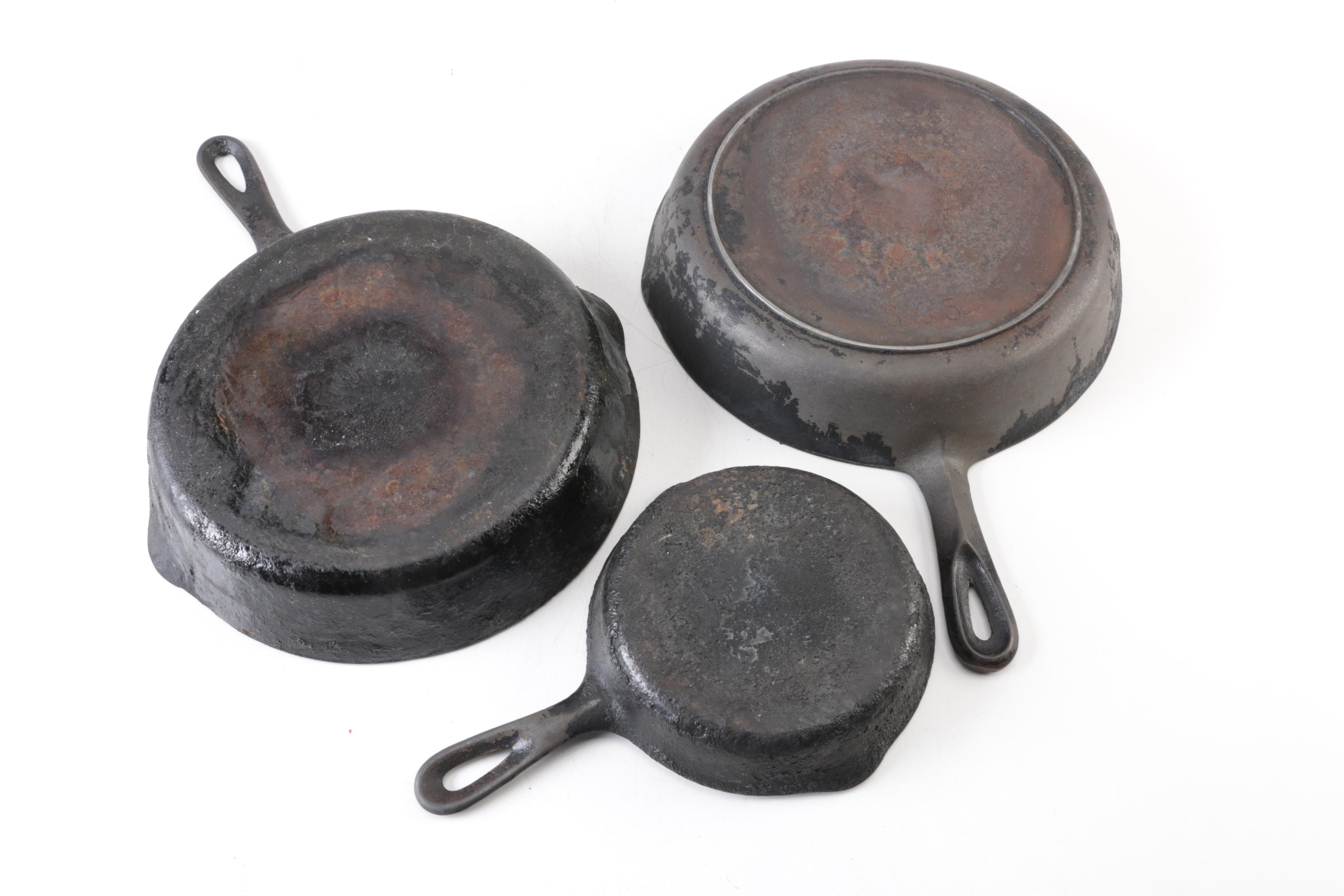 Vintage Cast Iron Pans