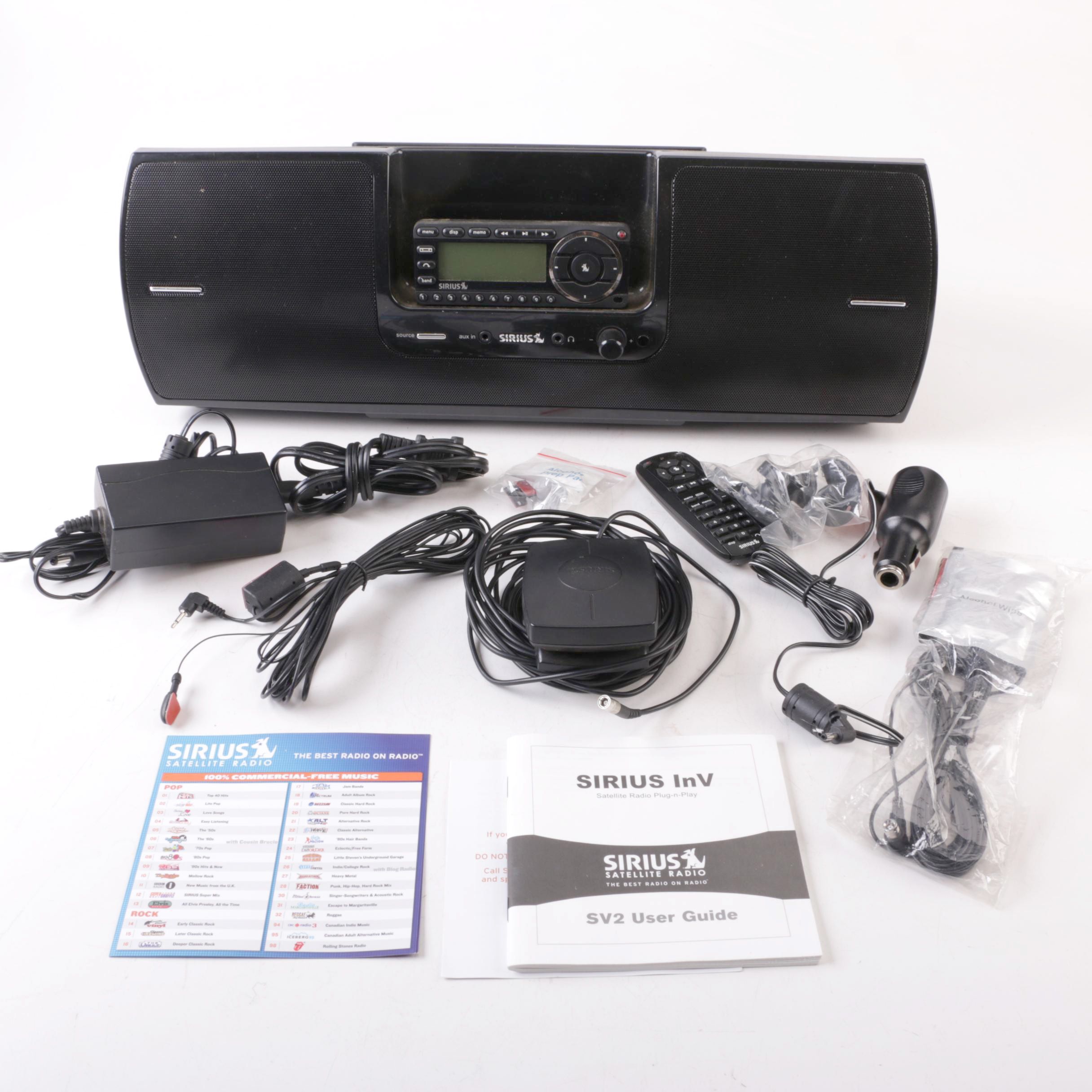 Sirius Portable Speaker Dock