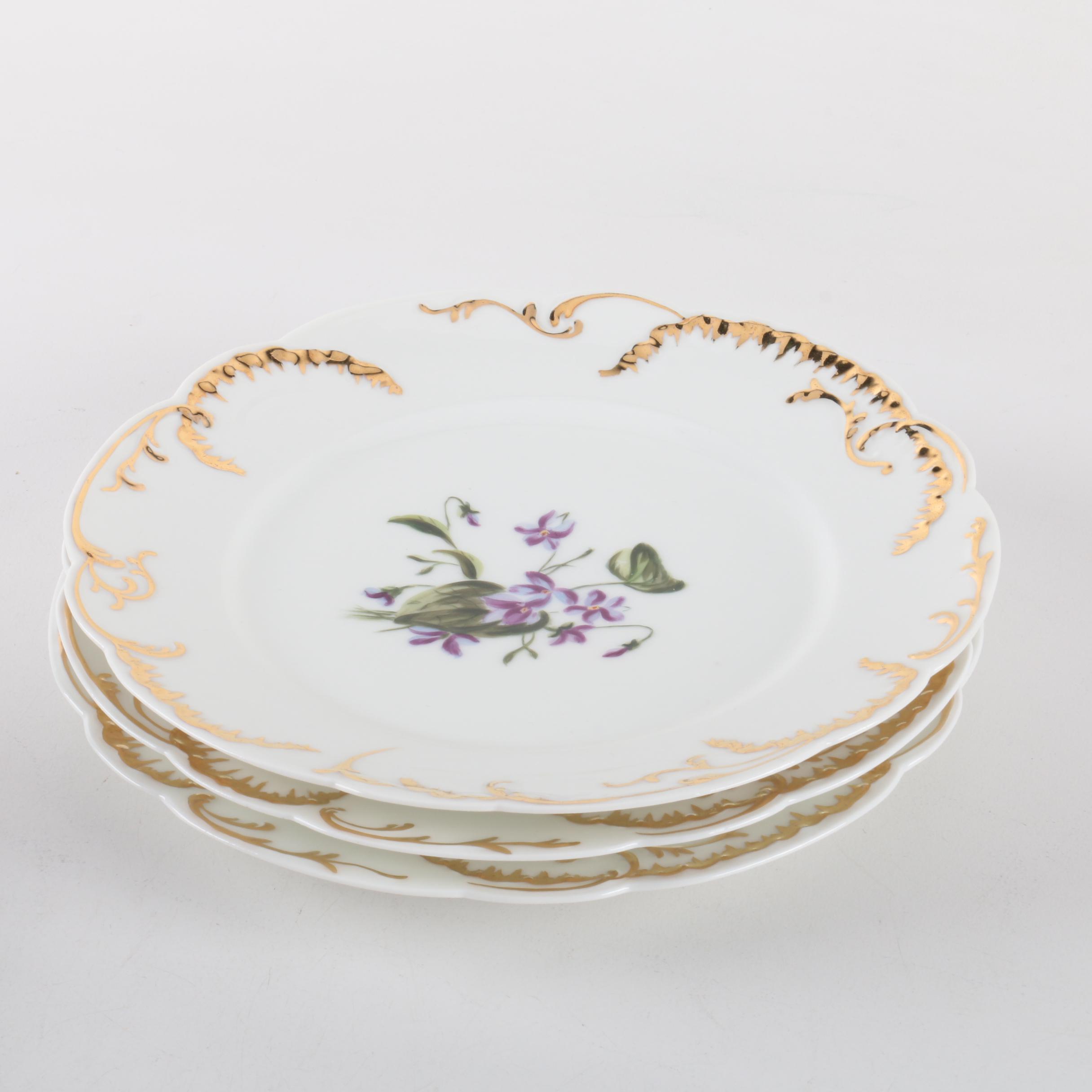 Antique Hand-painted Haviland Limoges Porcelain Tableware