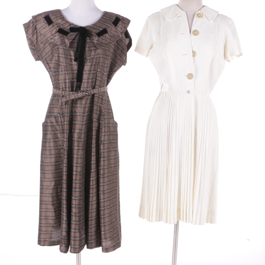 Vintage Day Dresses Including Dorothy Hubb New York