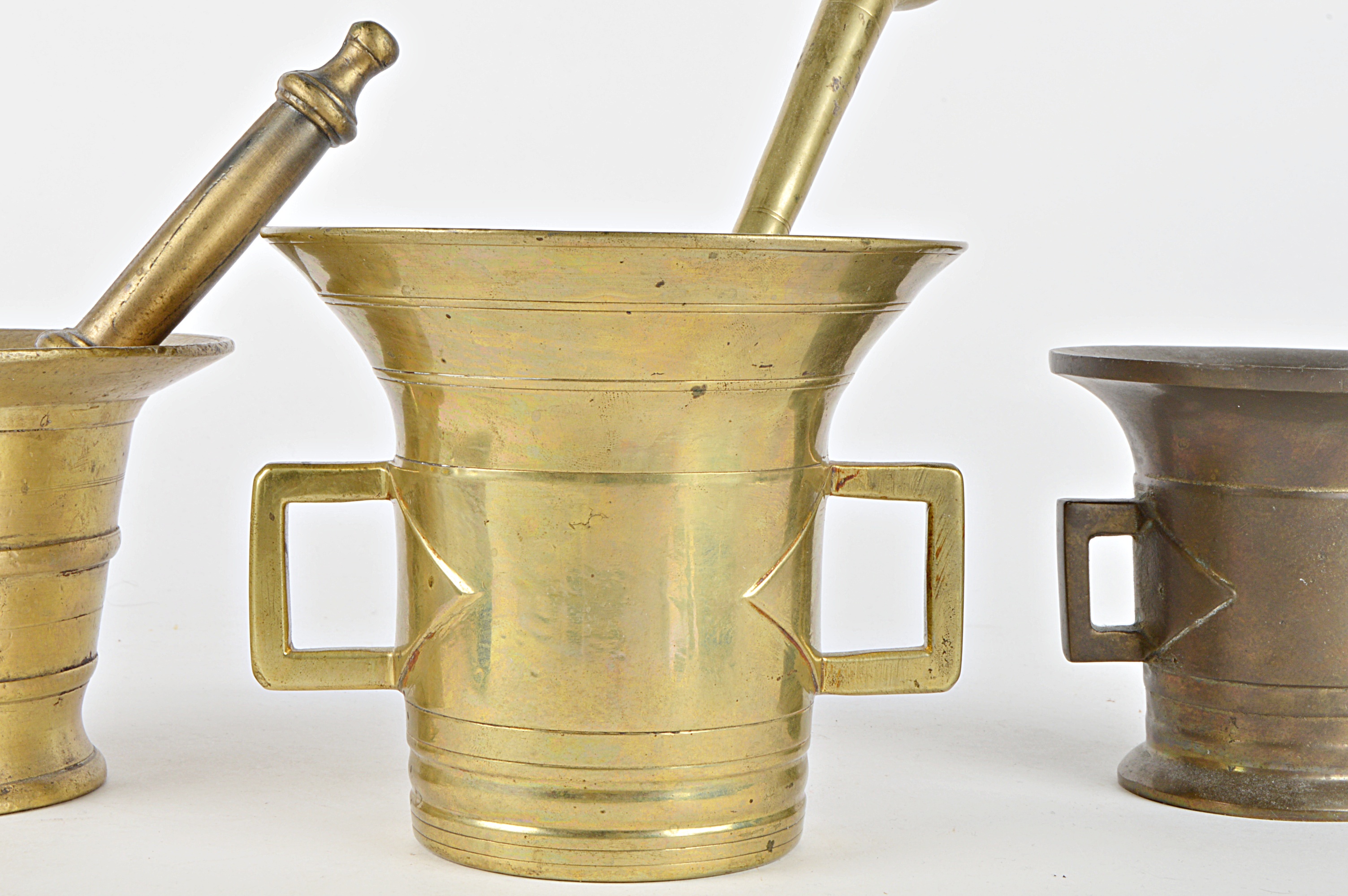 Vintage Alchemist Mortar and Pestles